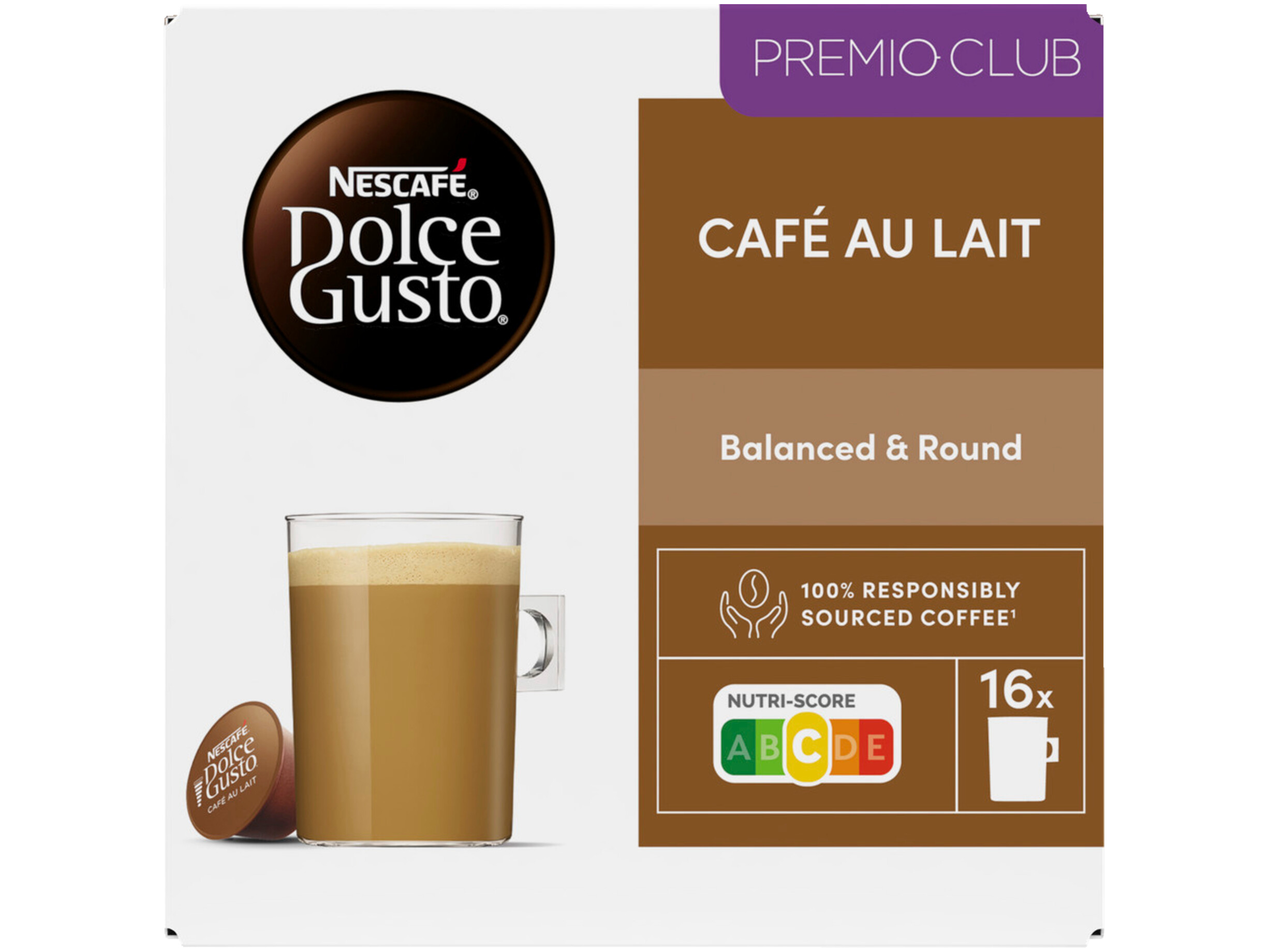 Dolce Gusto café au lait koffiecups