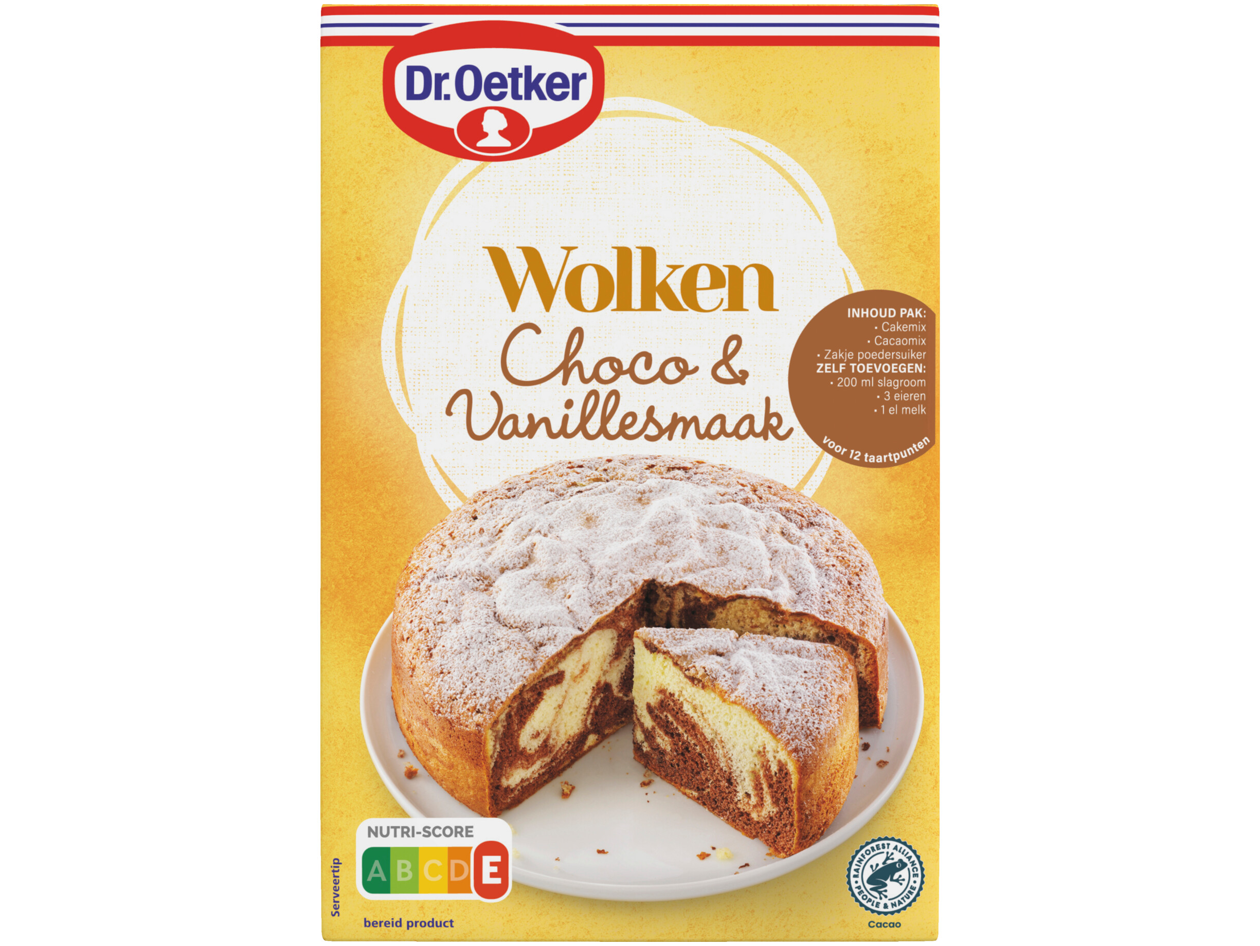 Wolken vanille choco cakemix