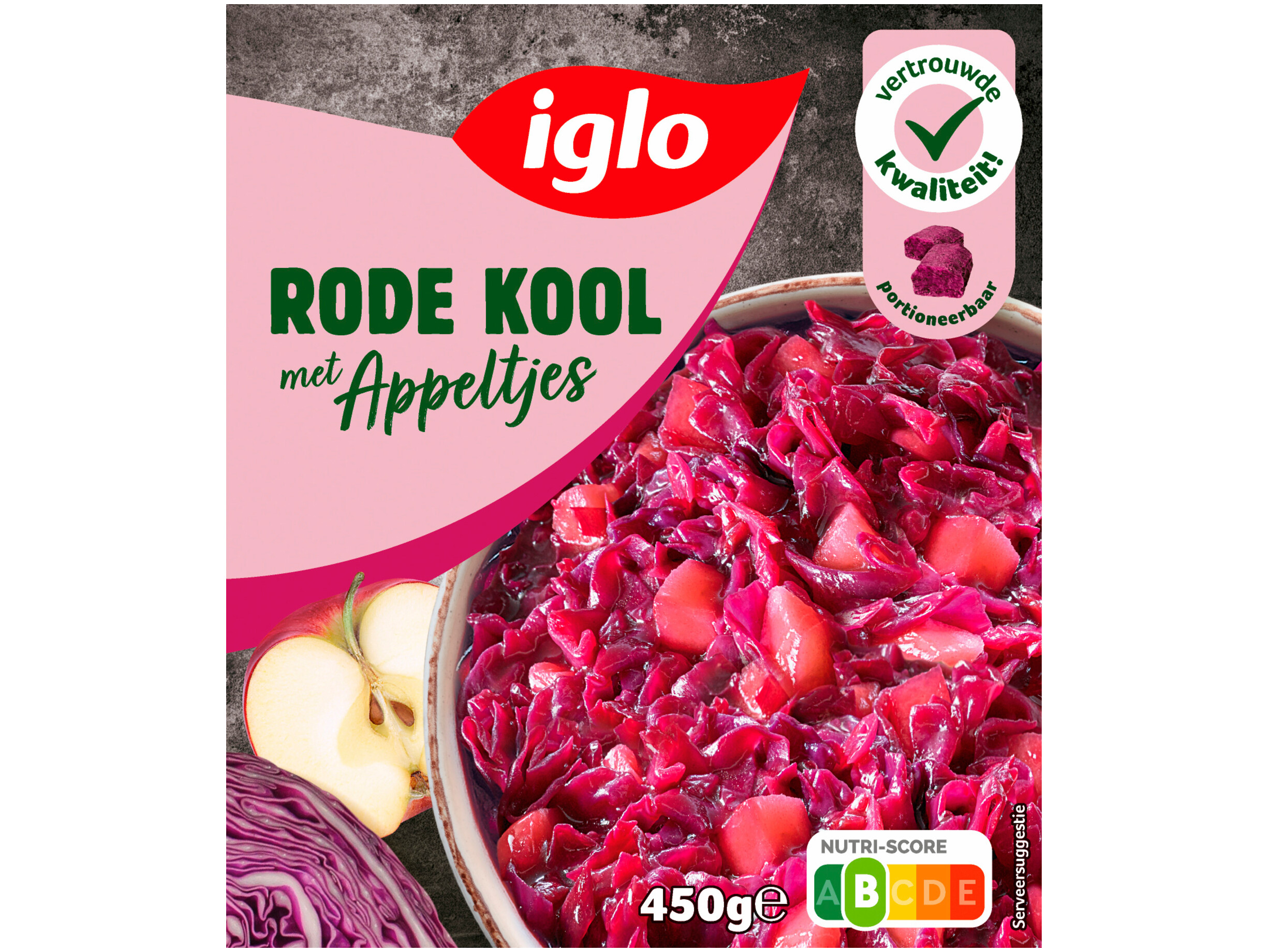 Rode kool met appeltjes