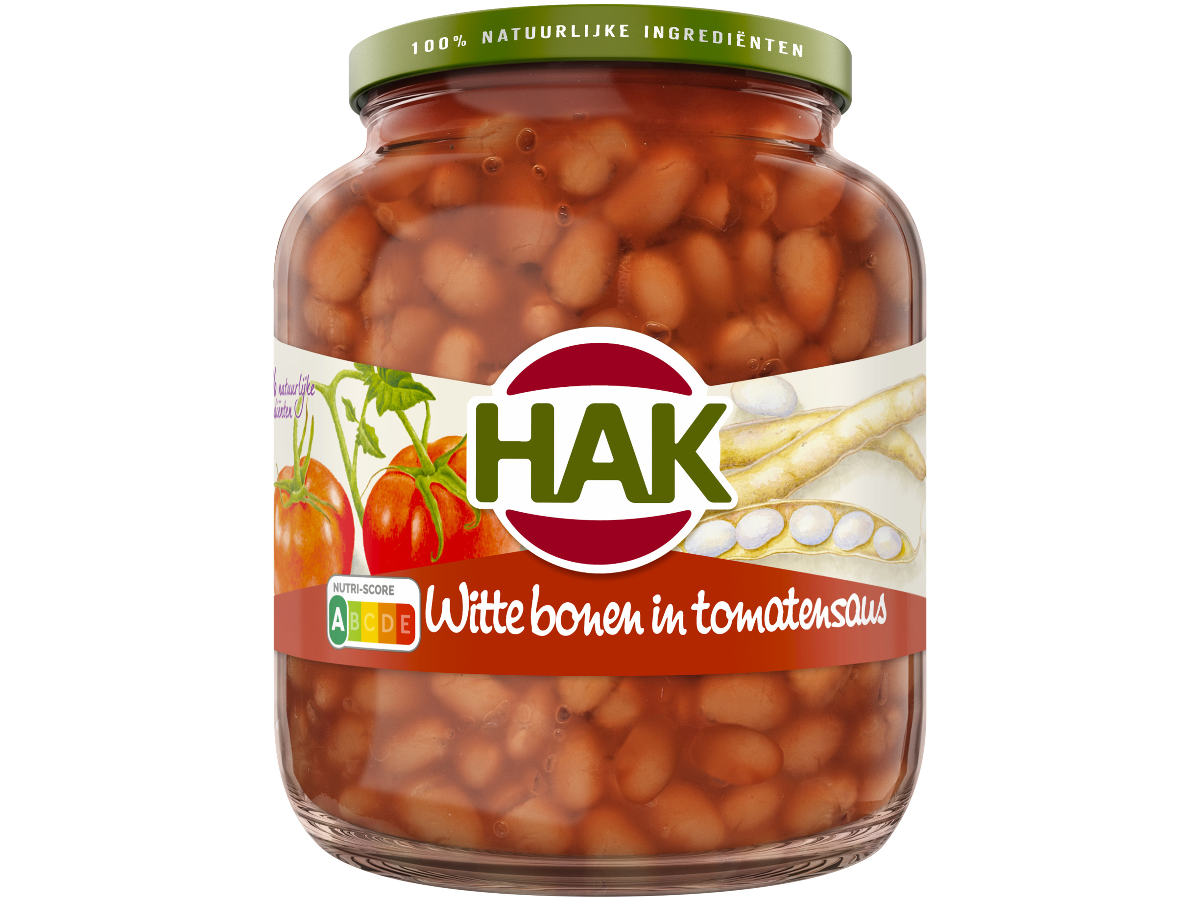 Witte bonen in tomatensaus