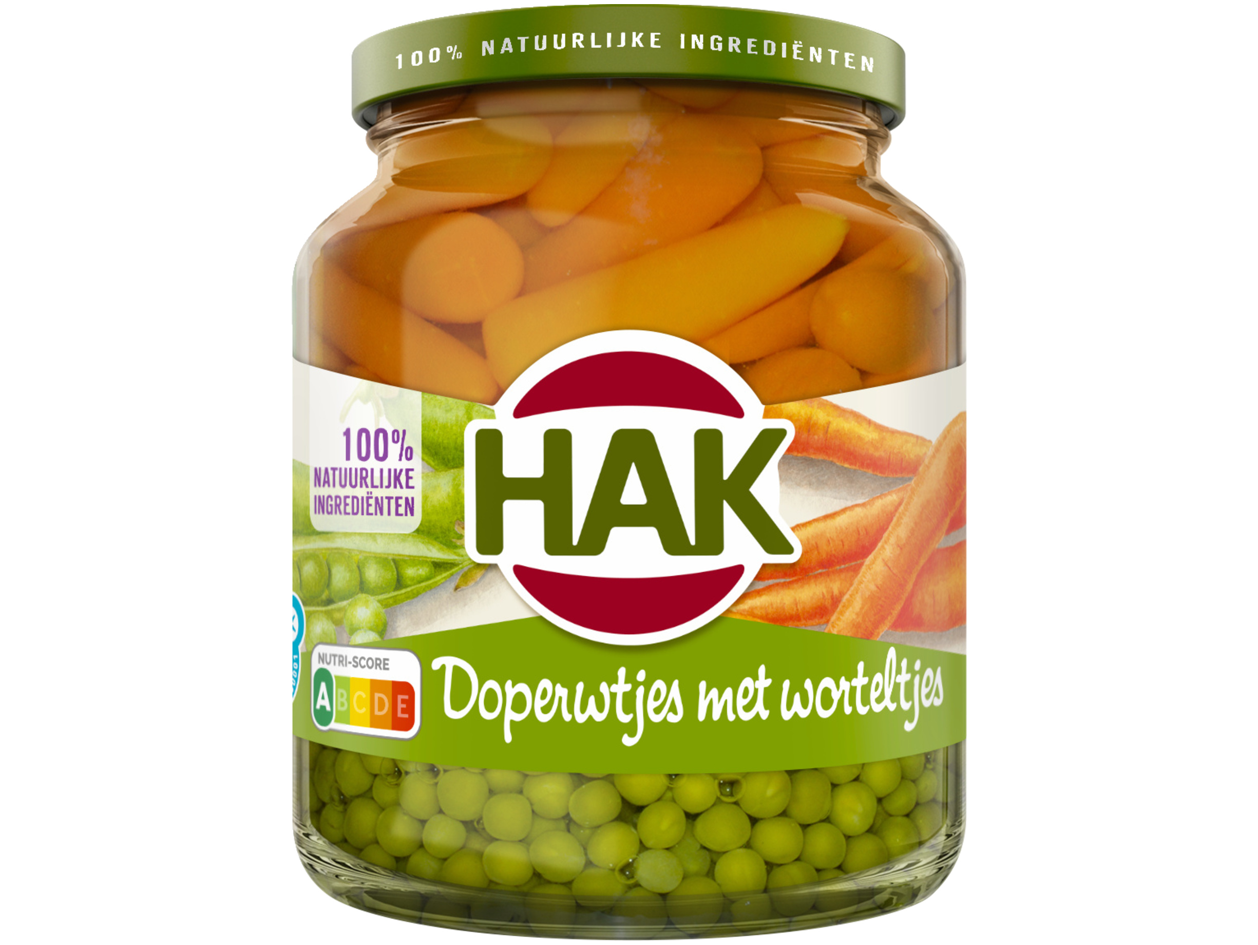 Doperwtjes & worteltjes extra fijn