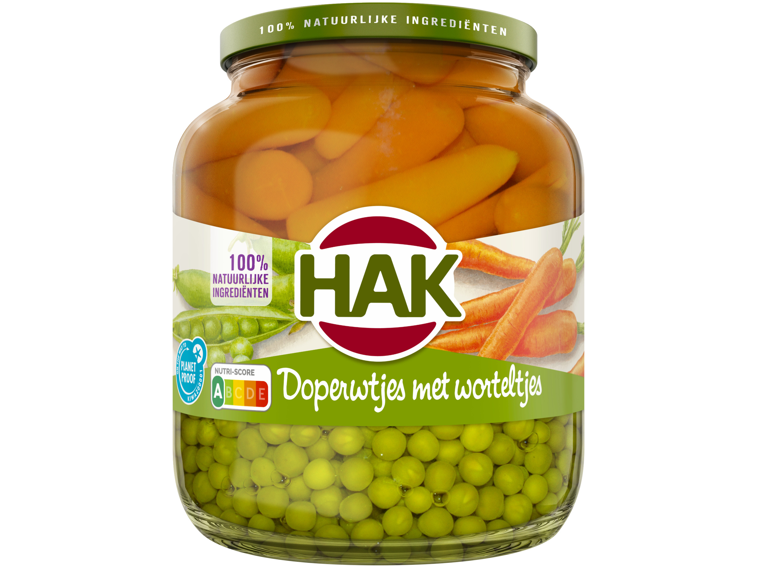 Doperwtjes & worteltjes extra fijn