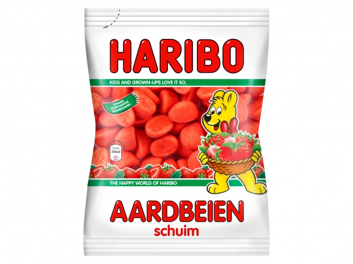 Aardbeien schuim