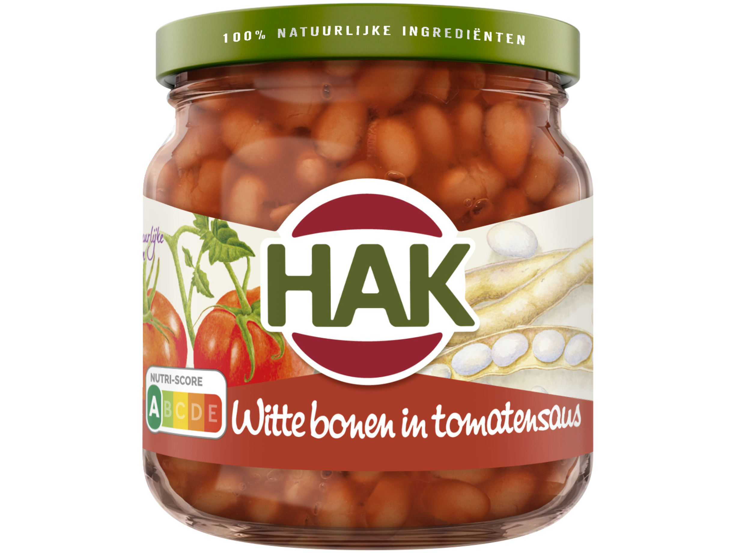 Witte bonen in tomatensaus