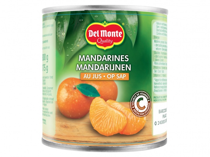 Mandarijnen op sap