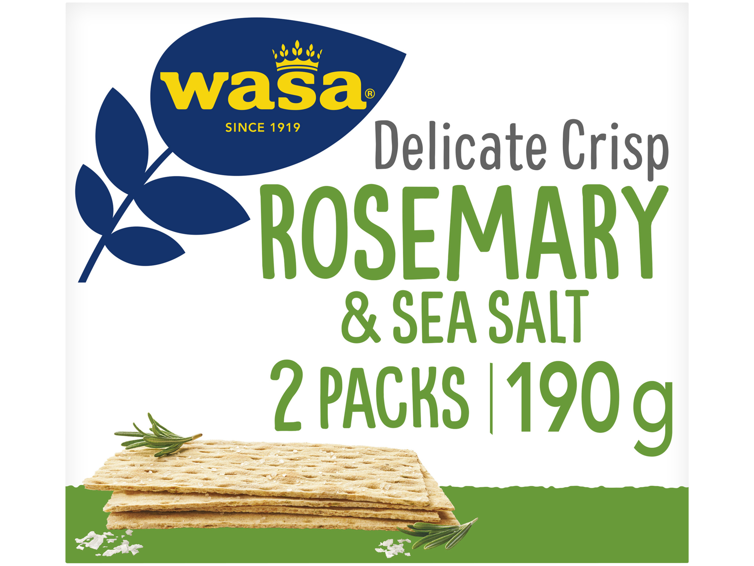 Delicate crisp rosemary