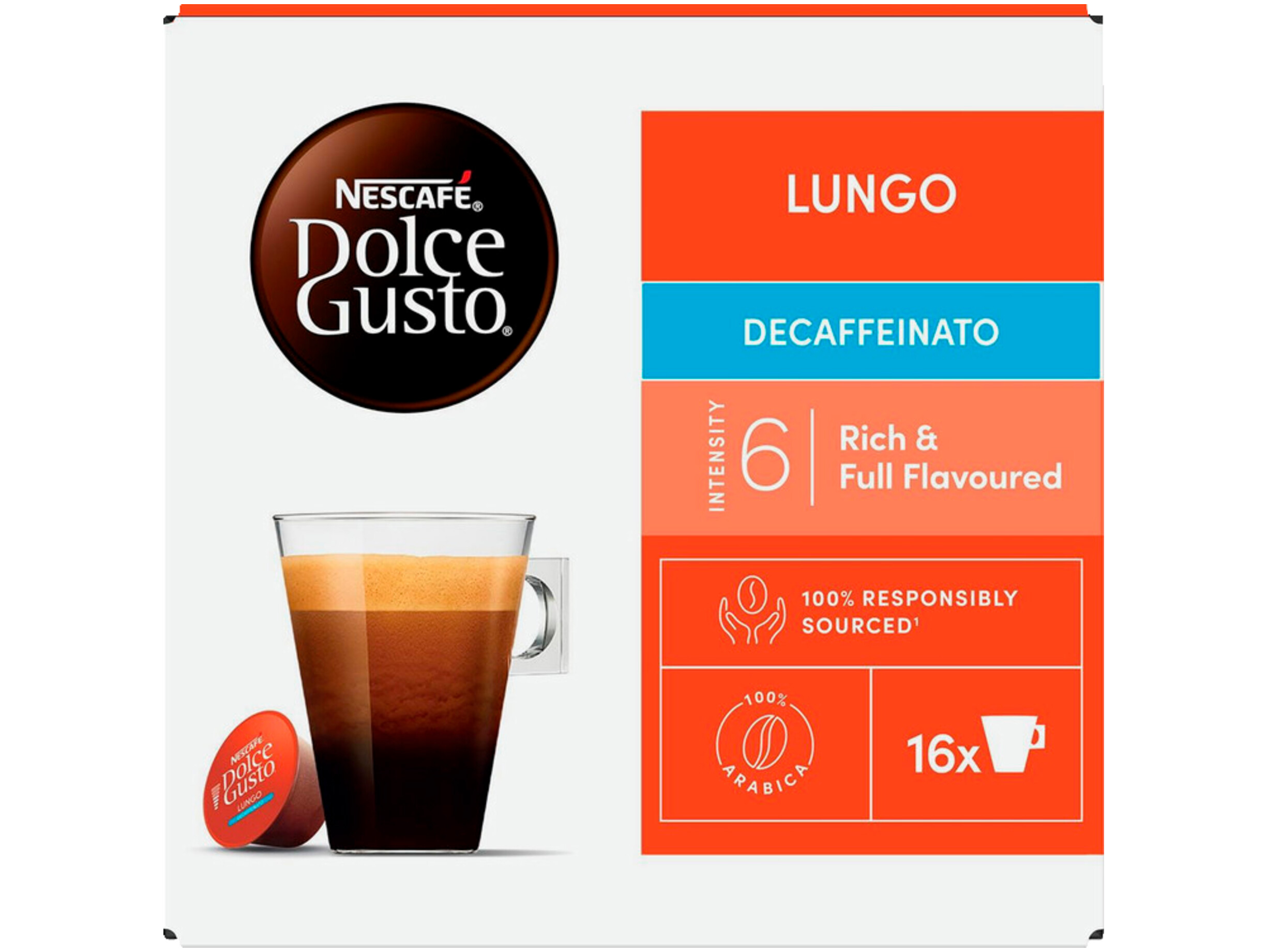 Dolce gusto luno decaf koffiecups
