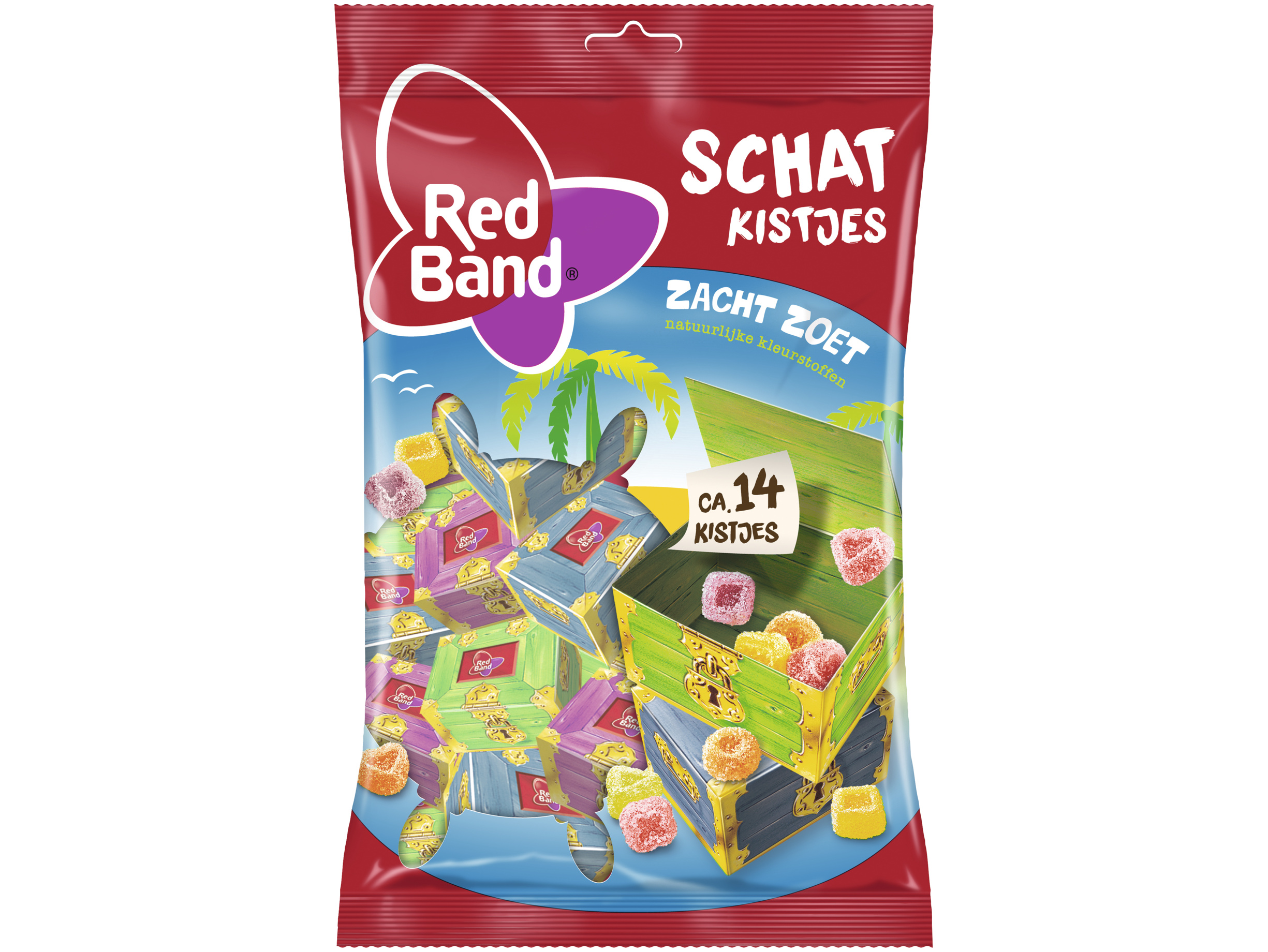 Schatkistjes snoep uitdeelverpakking