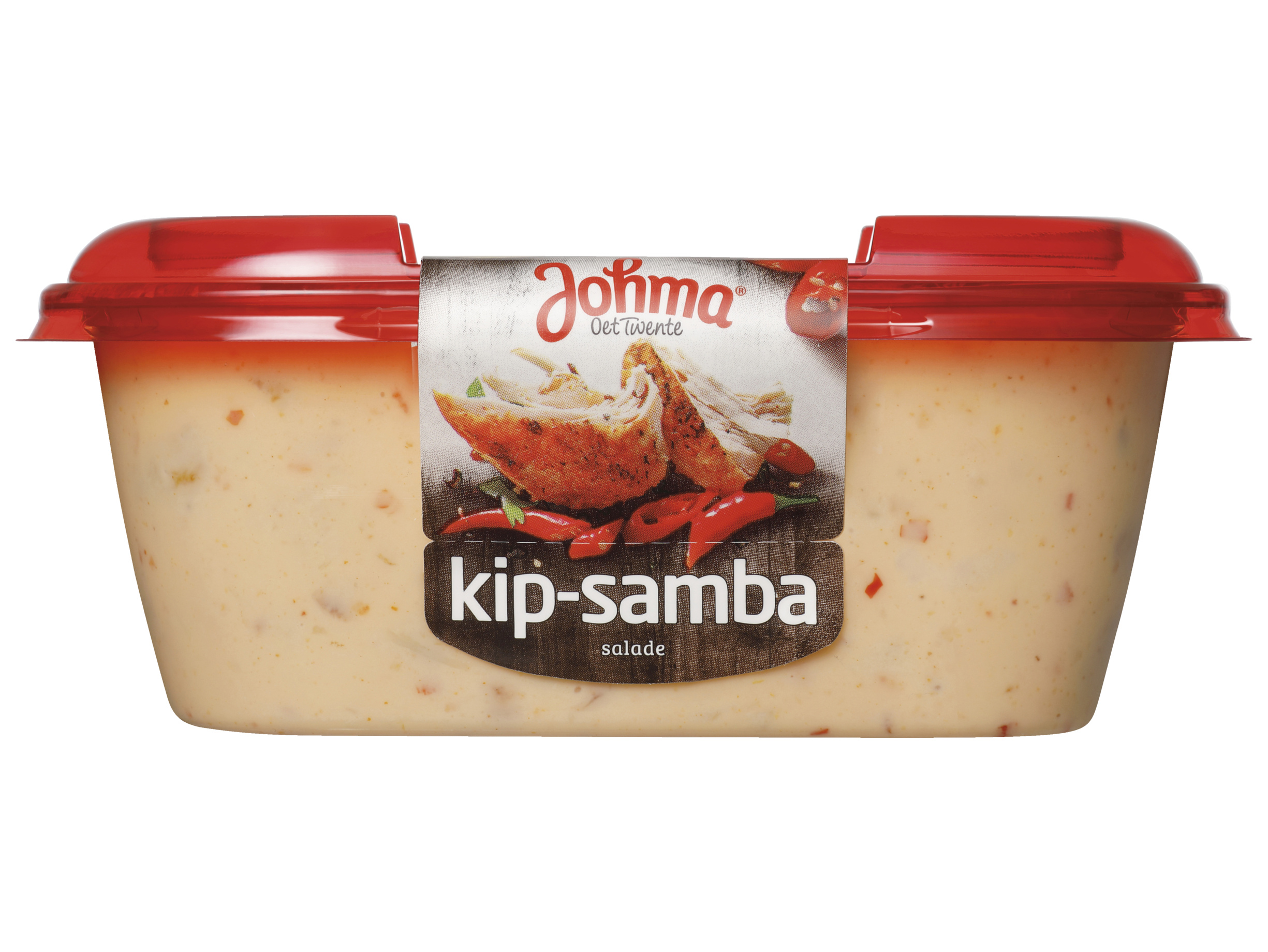 Pittige kip samba salade