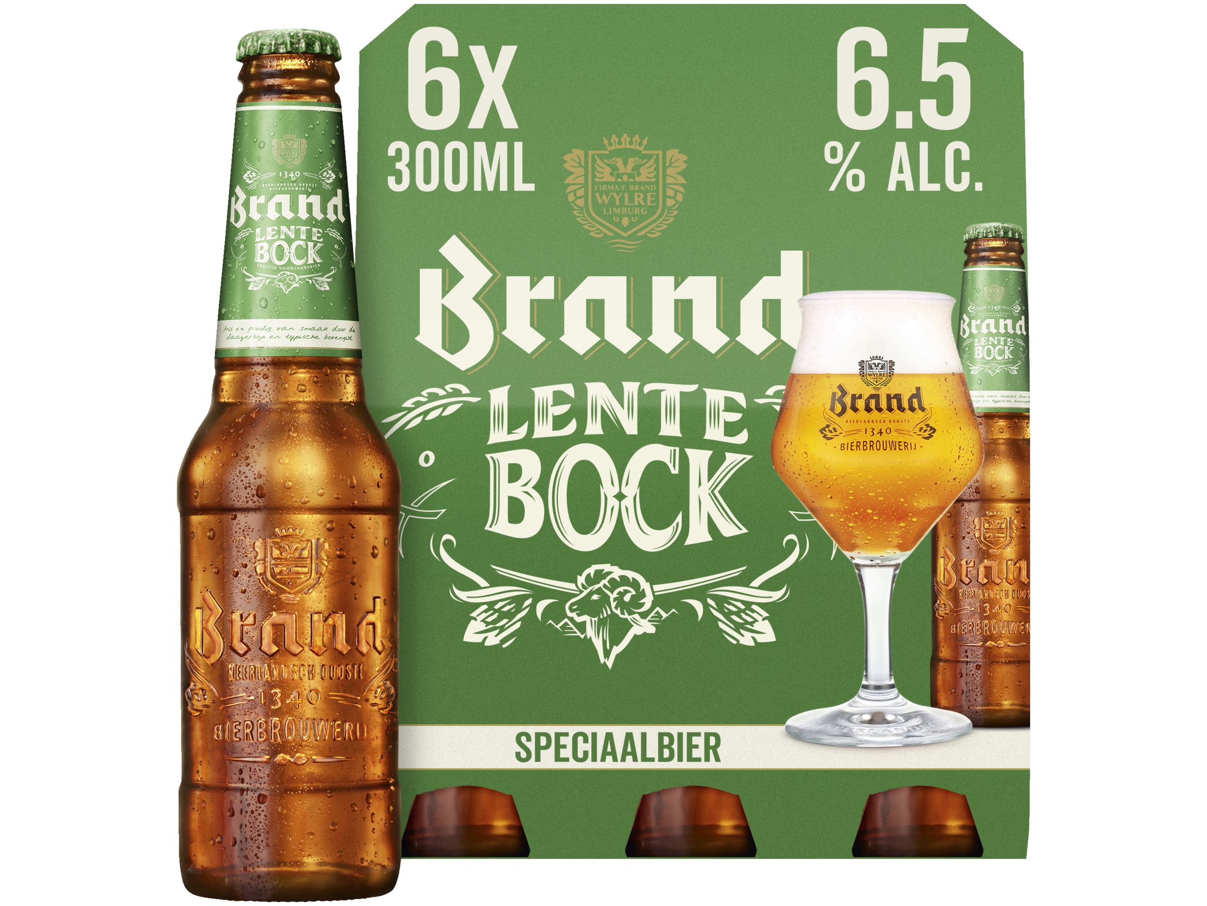Lentebock bier pak 6 flesjes