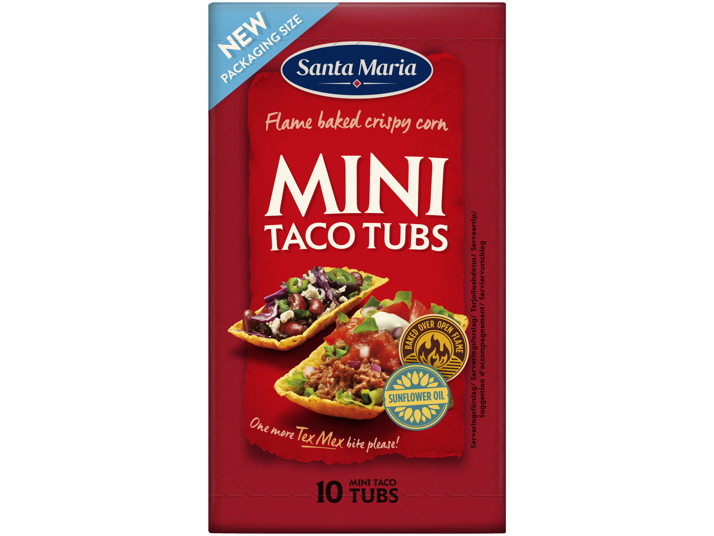 Taco tubs mini 120g