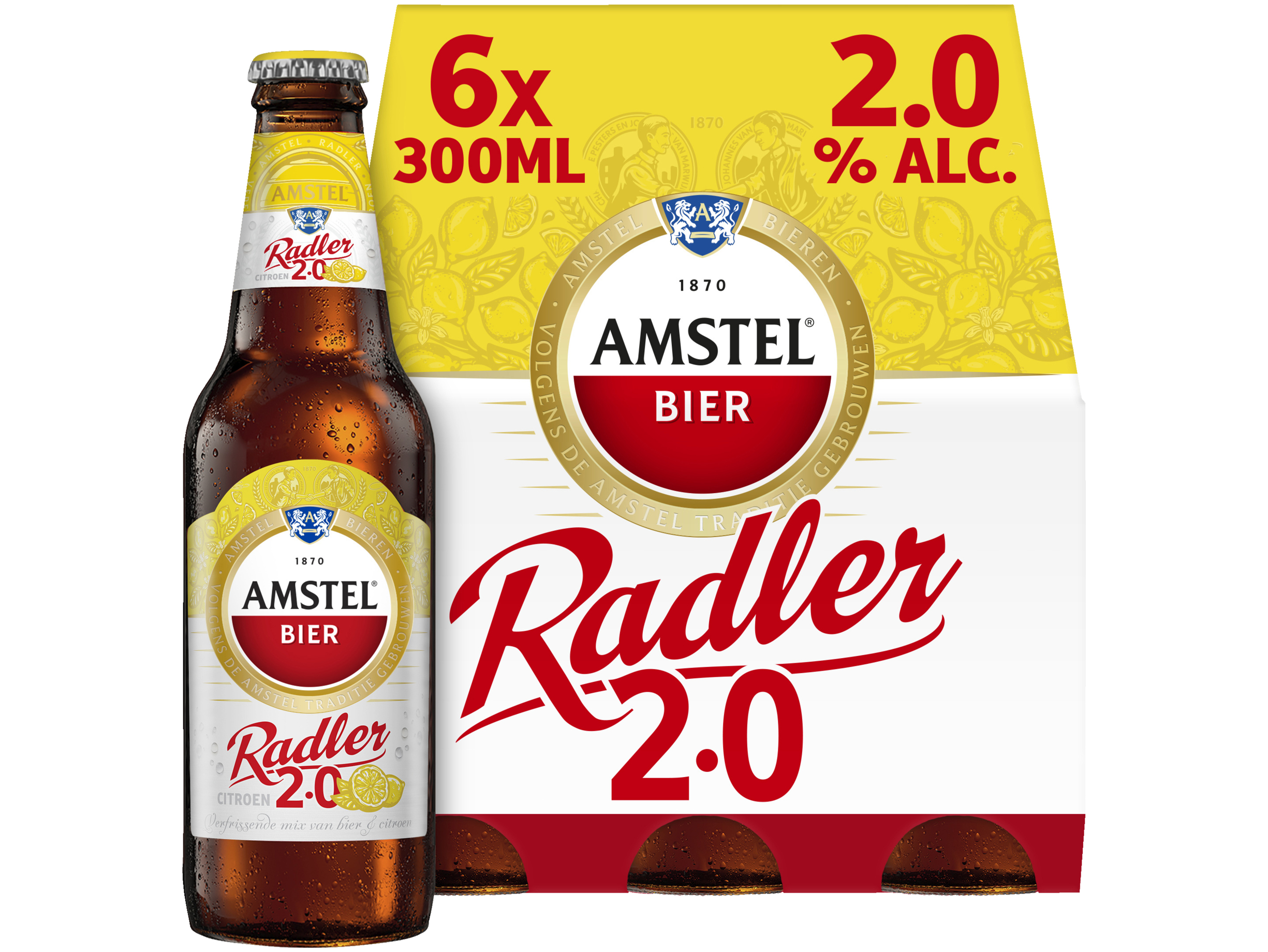 Radler Citroen Bier Fles 6-pack