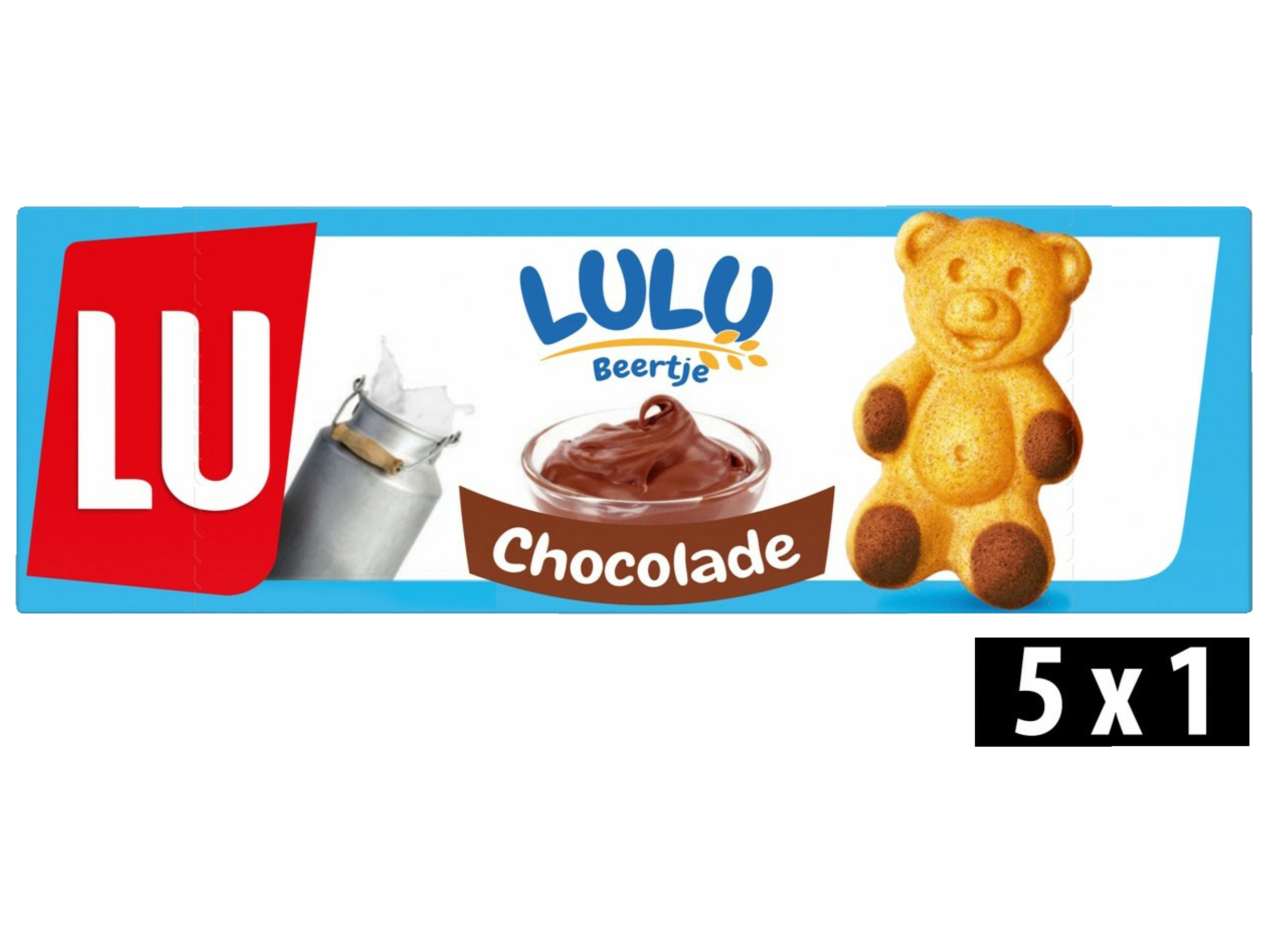 LUBeertje koekjes met chocolade