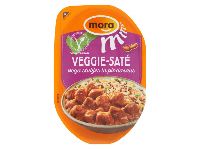 Veggie-saté in pindasaus