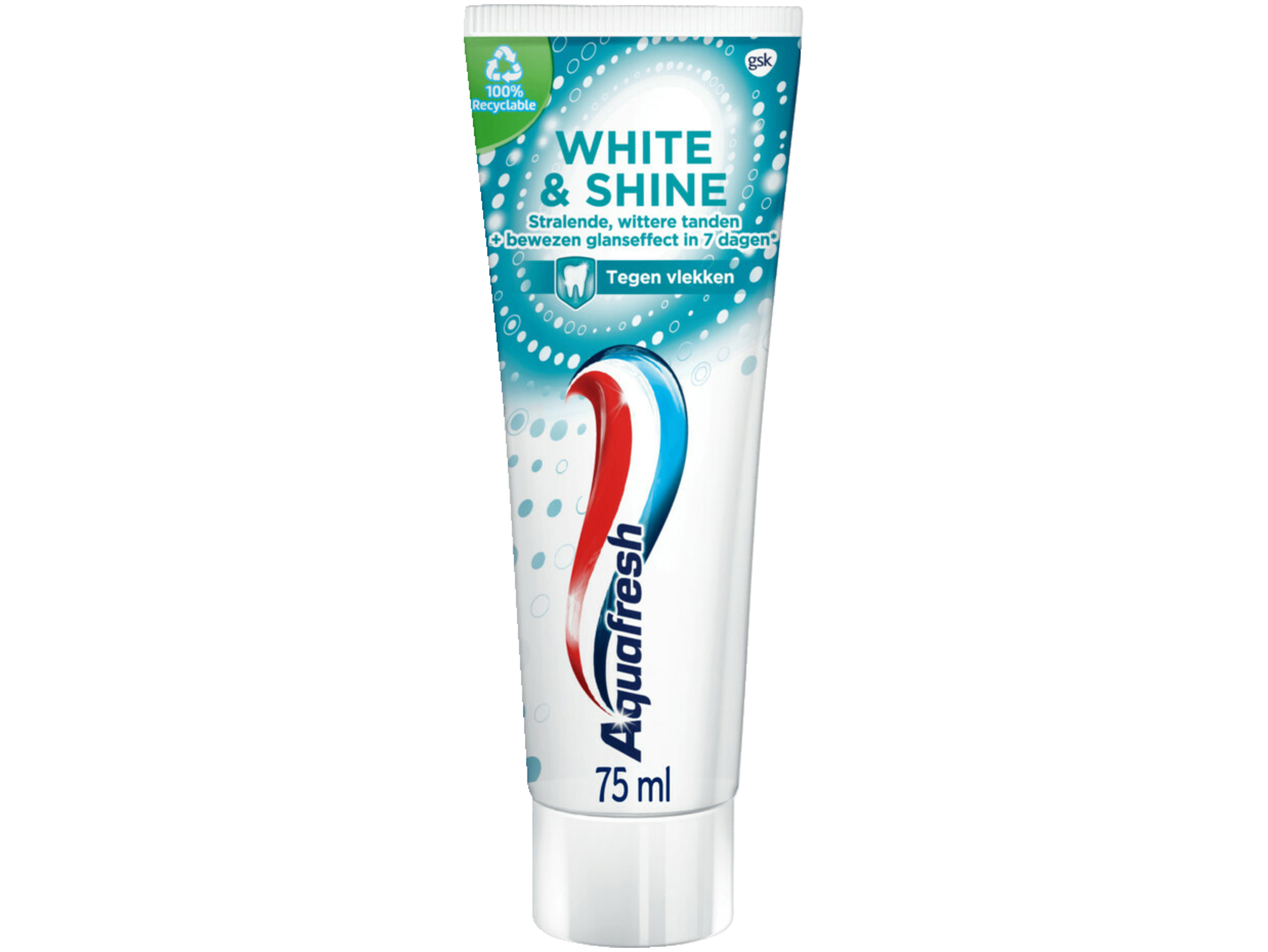 White & Shine tandpasta voor wittere tanden