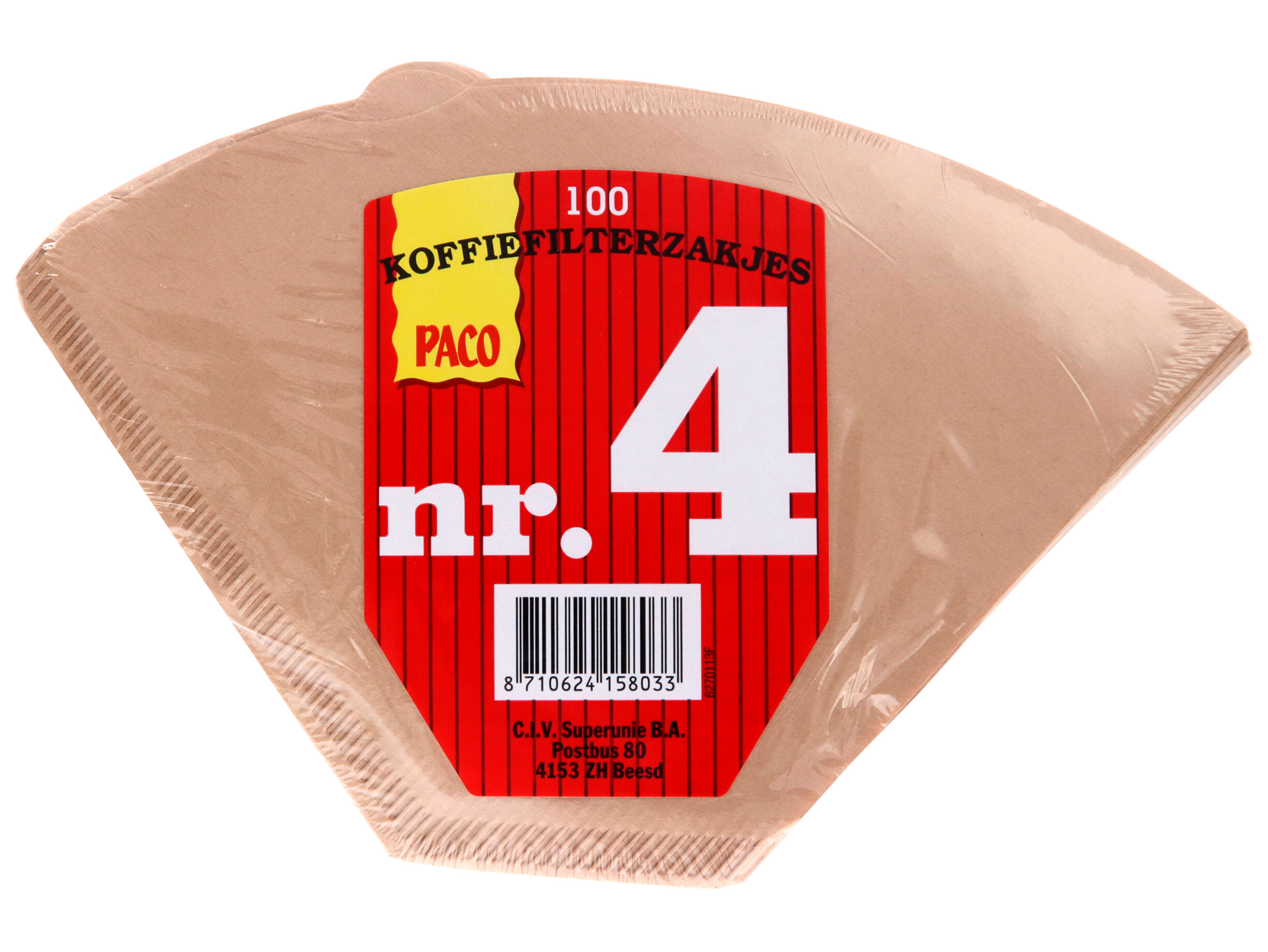 Koffiefilterzakjes nr. 4