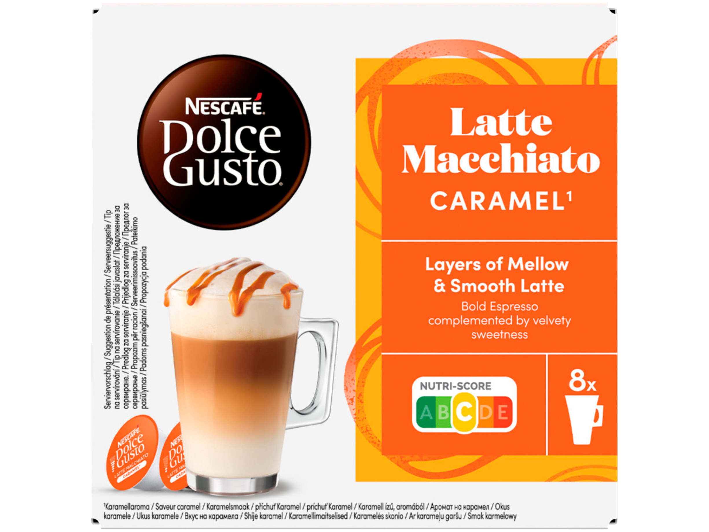 Dolce Gusto caramel macchiato koffiecups