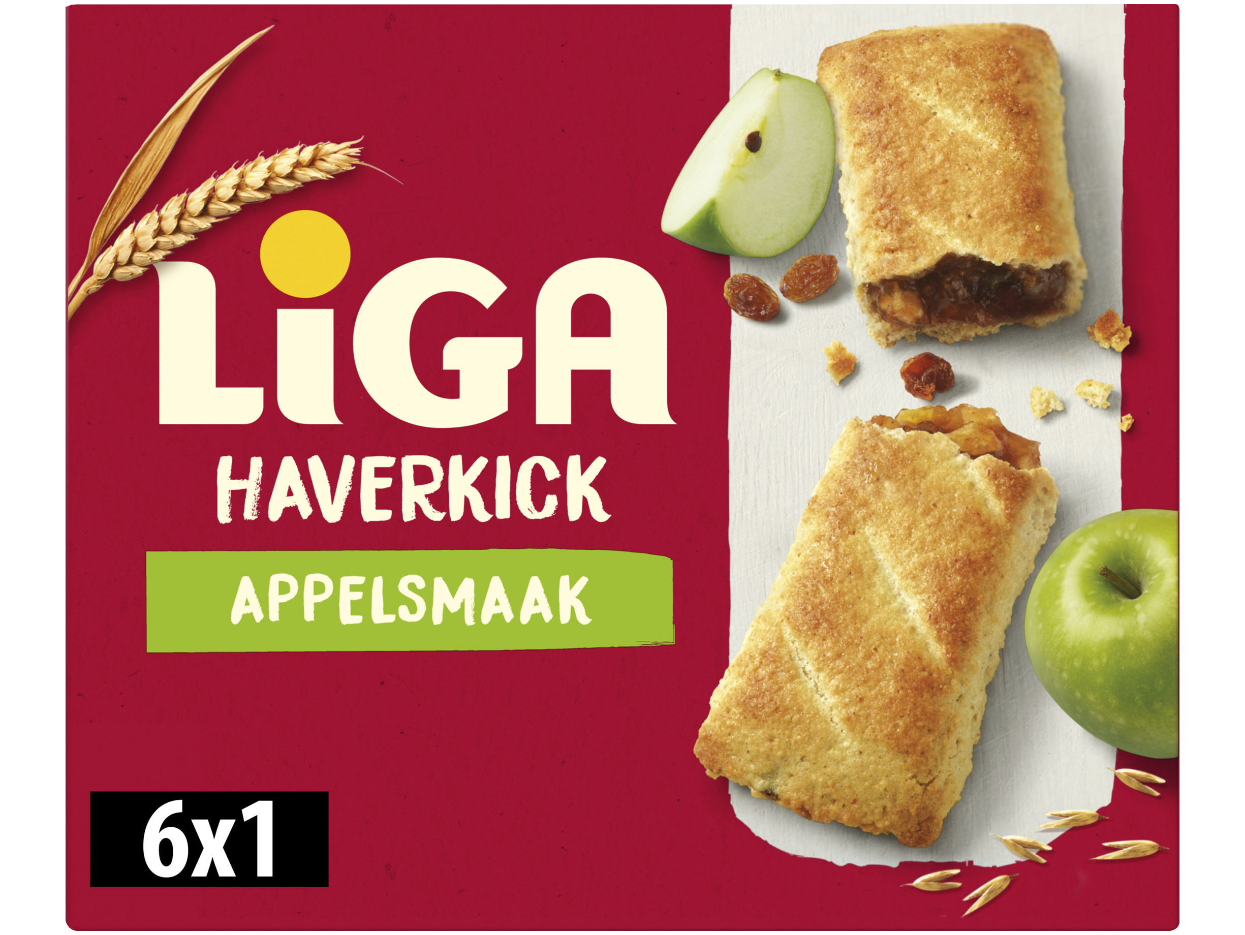 Haverkick koekrepen appel