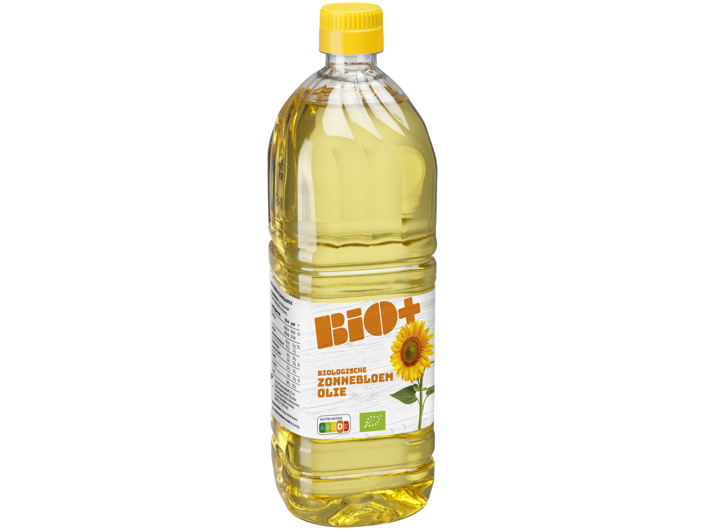 Biologische zonnebloemolie