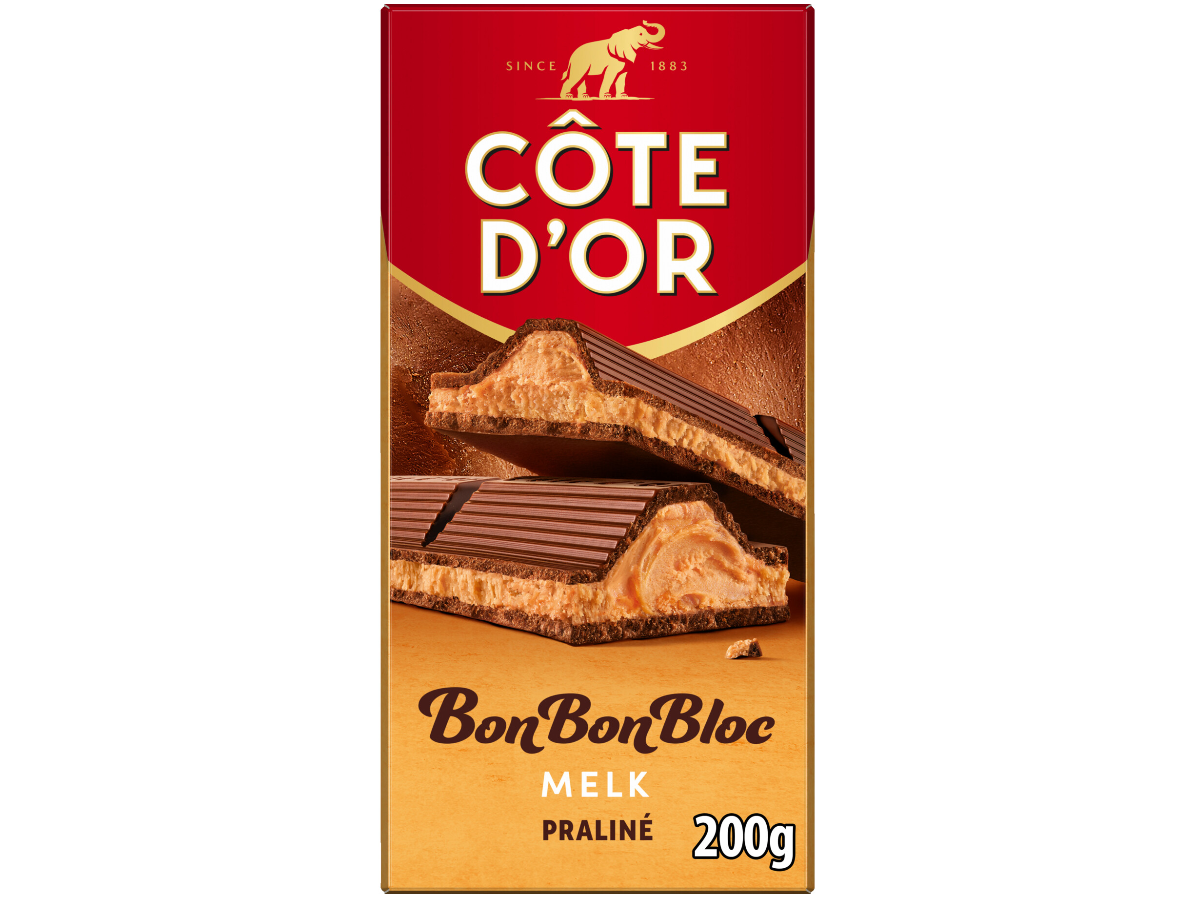 Chocoladereep praliné melk