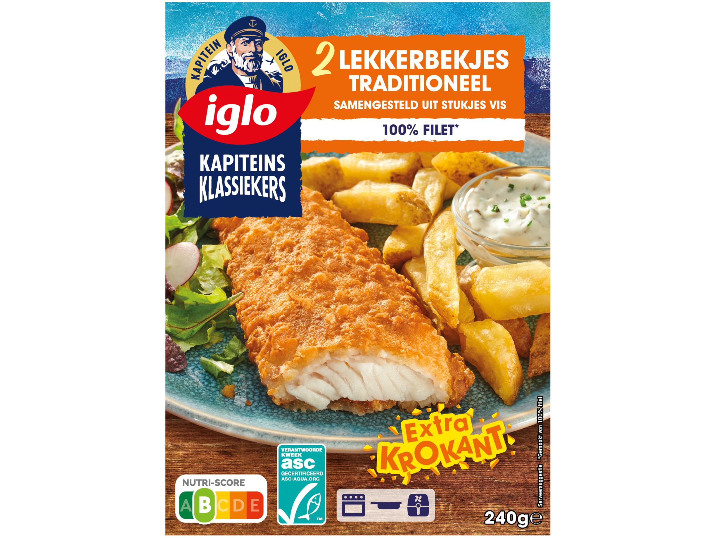 Viskraam lekkerbekjes
