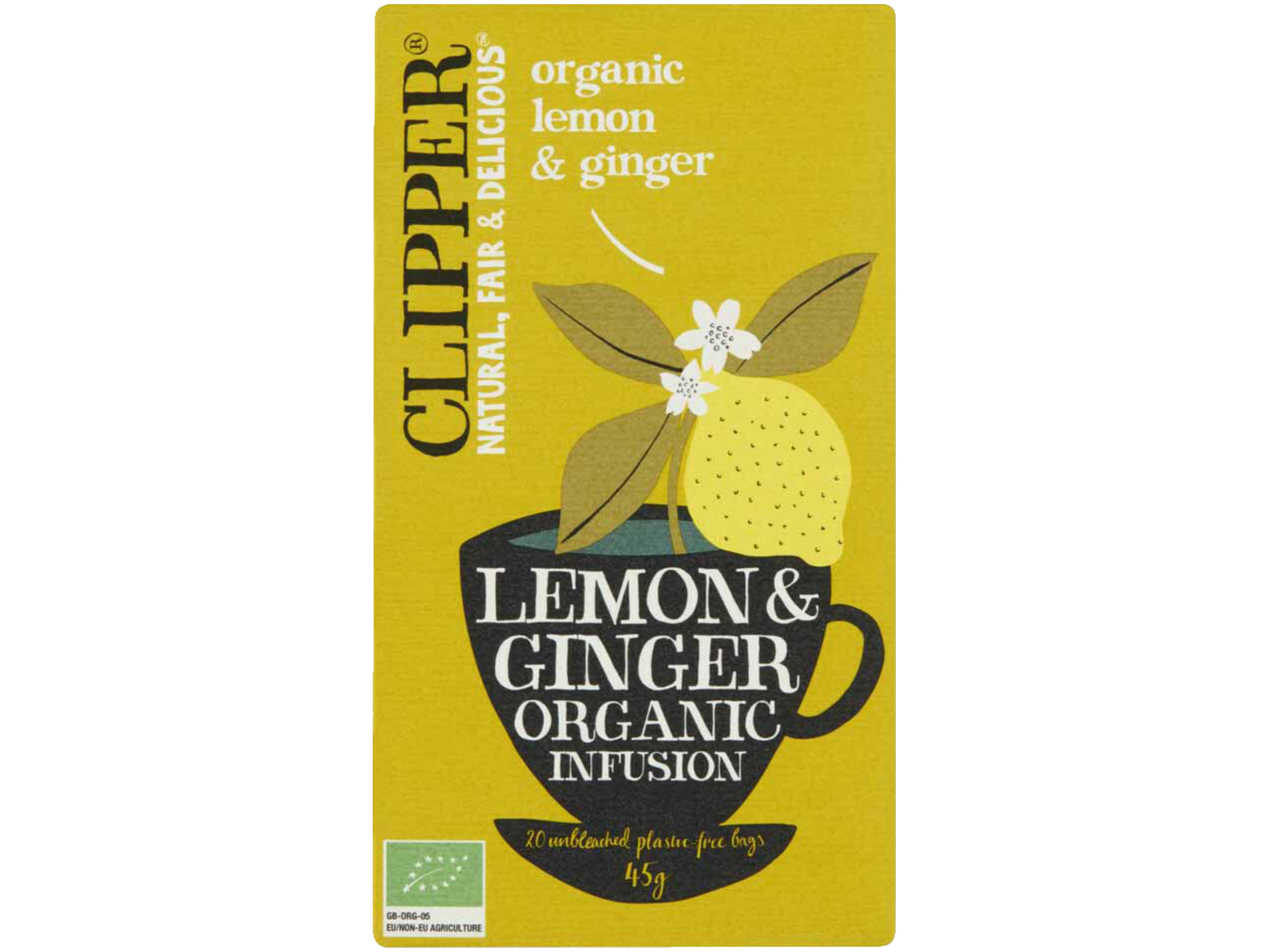 Organic Lemon & Ginger