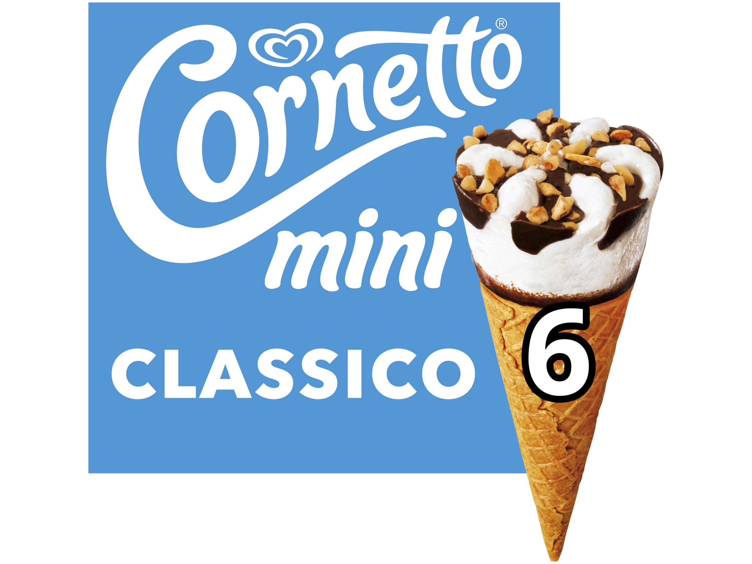 Ijs cornetto mini classico