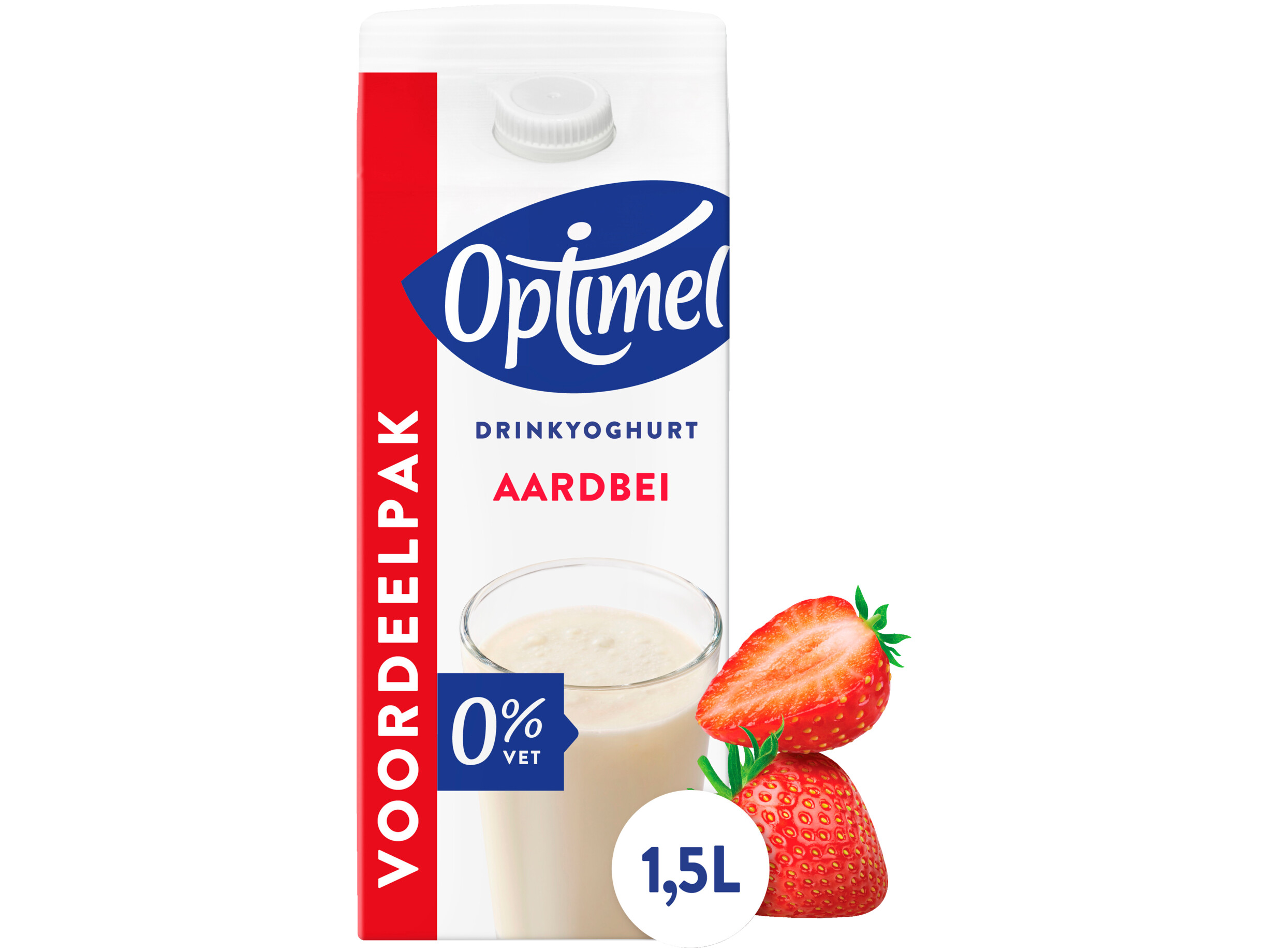 Drinkyoghurt aardbei 0% vet