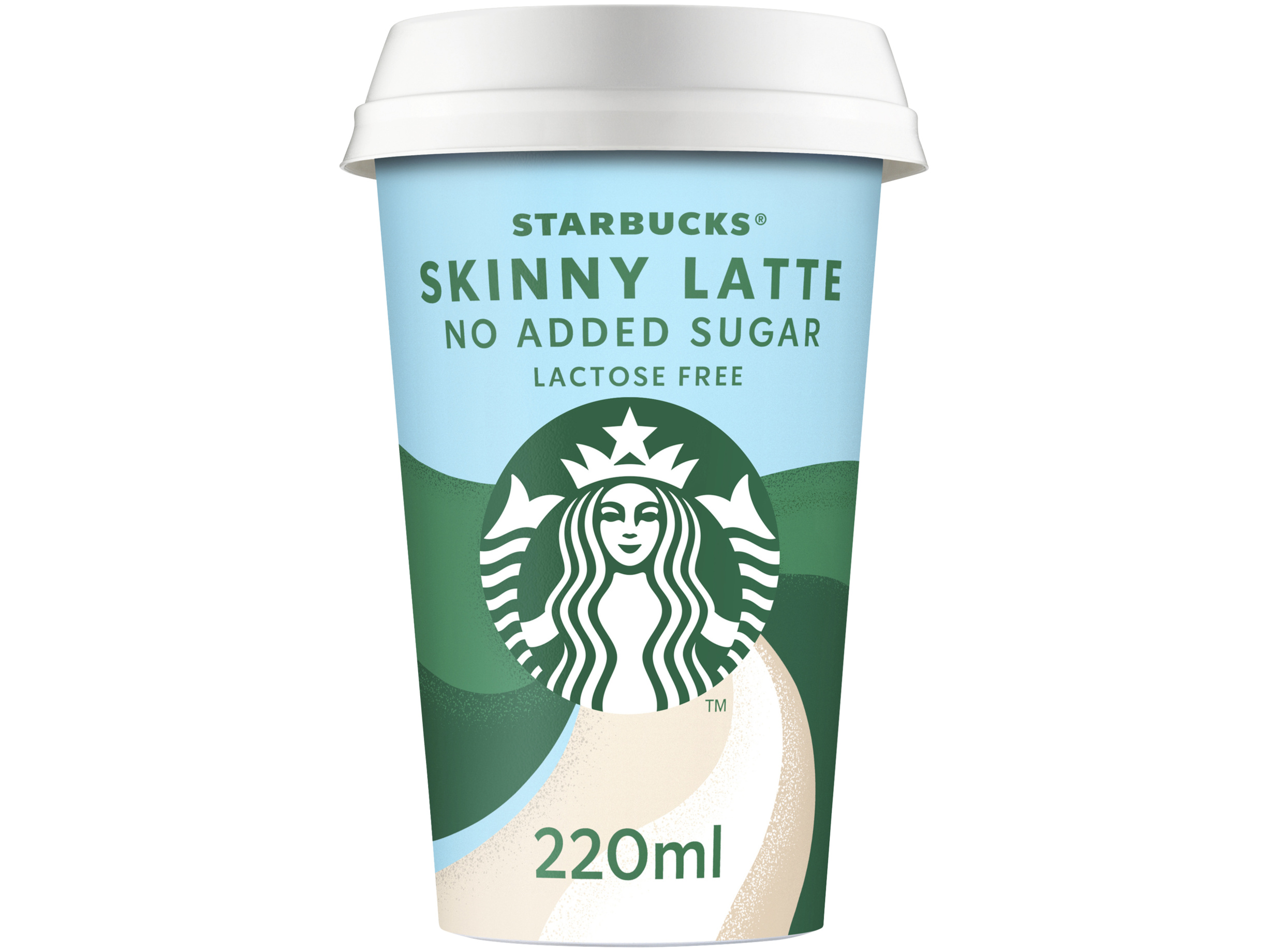 Chilled classic skinny latte