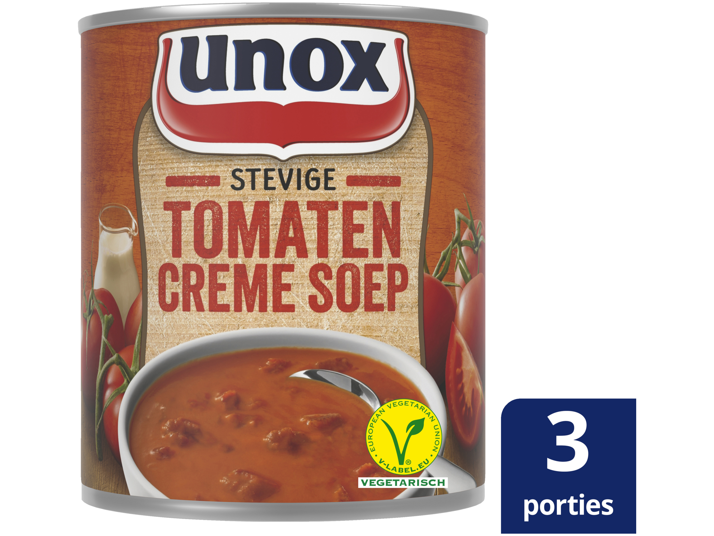 Soep in blik stevige tomaten crèmesoep