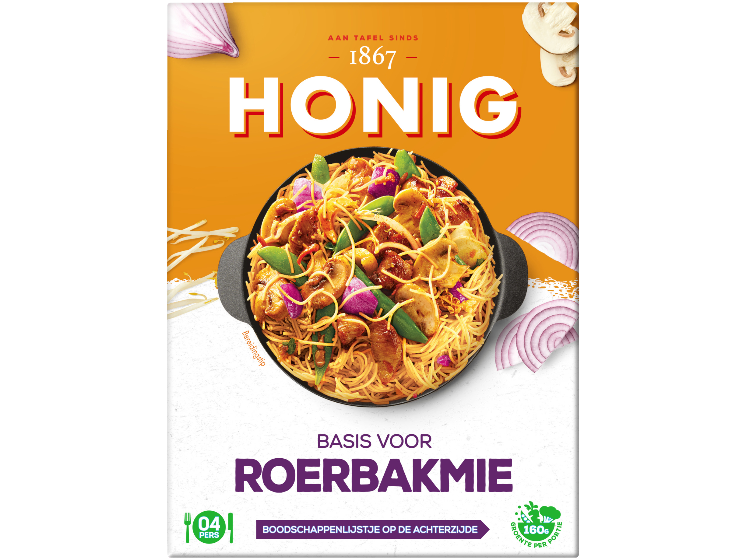 Basis voor roerbakmie