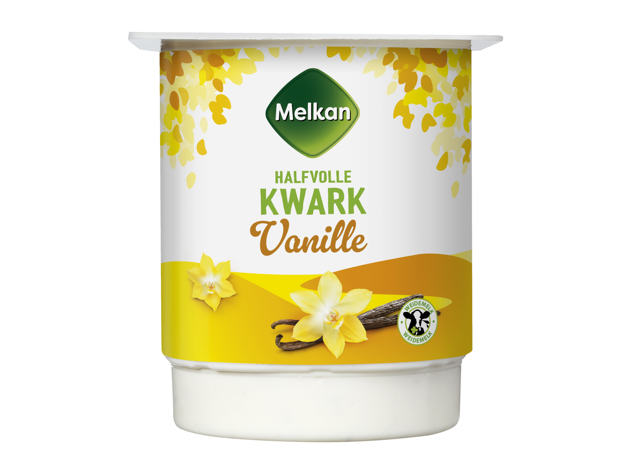 Halfvolle vanille kwark