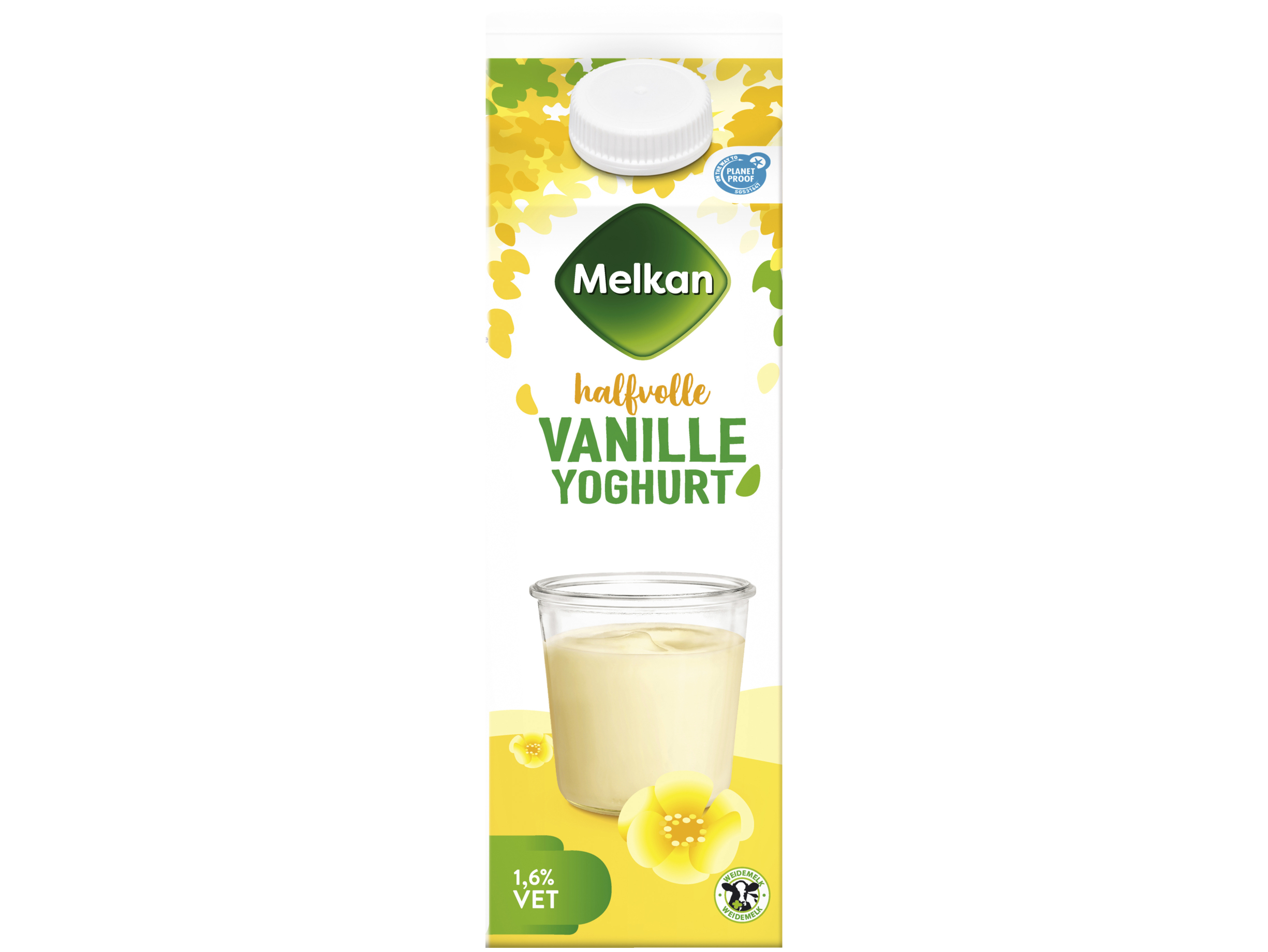 Halfvolle vanille yoghurt