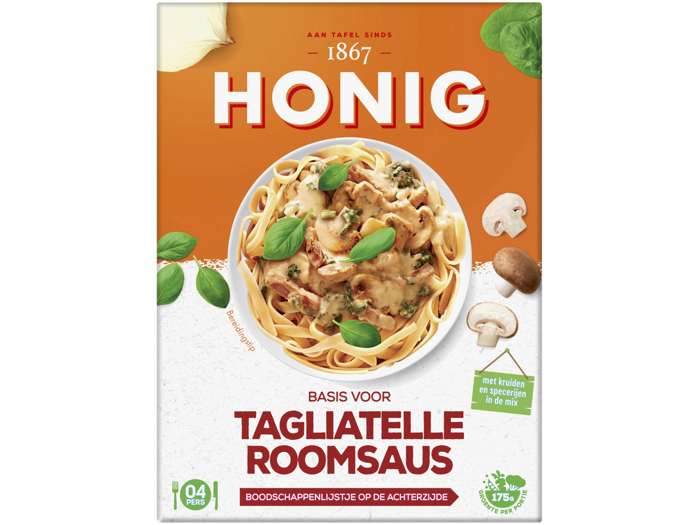 Basis voor tagliatelle roomsaus