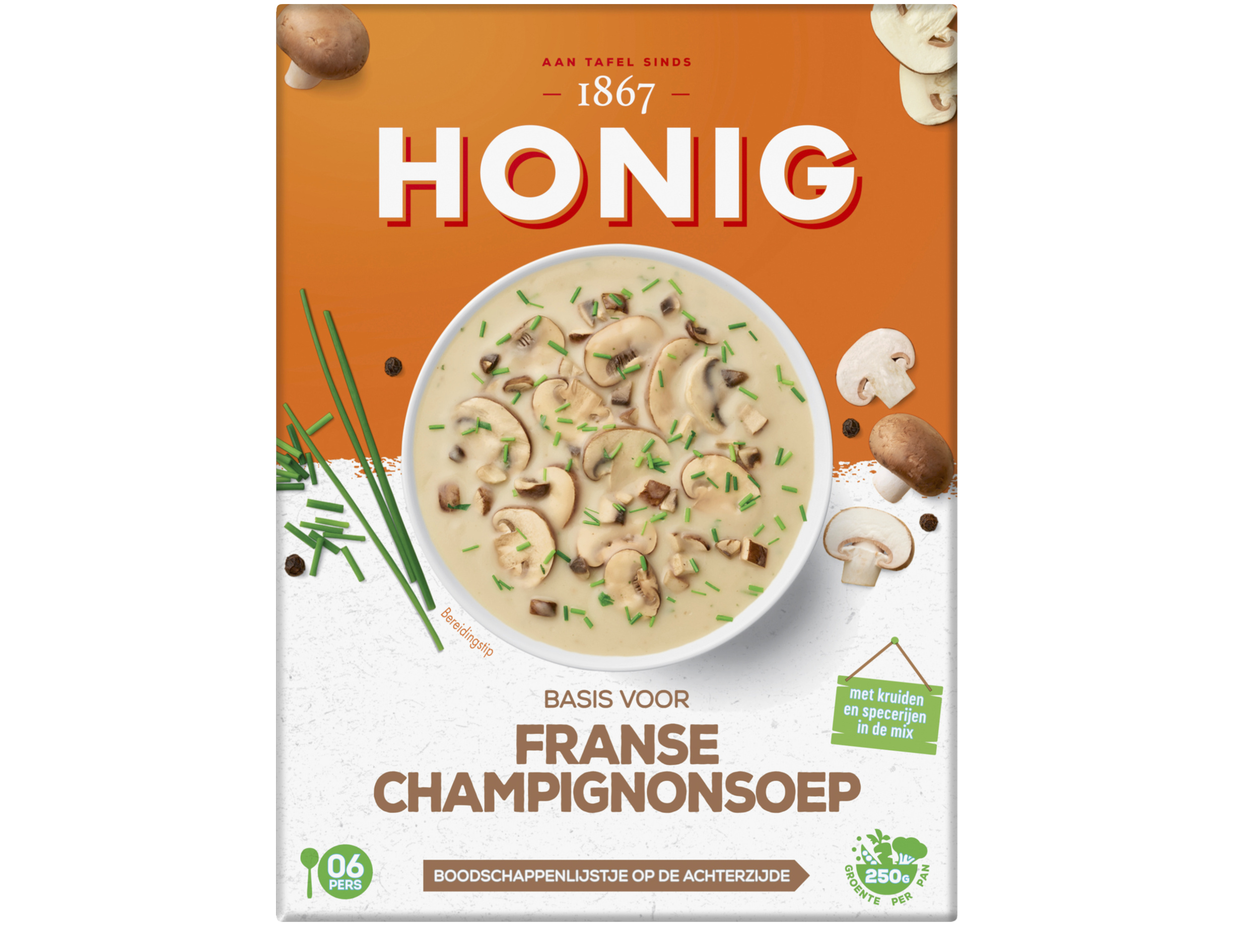 Franse champignonsoep