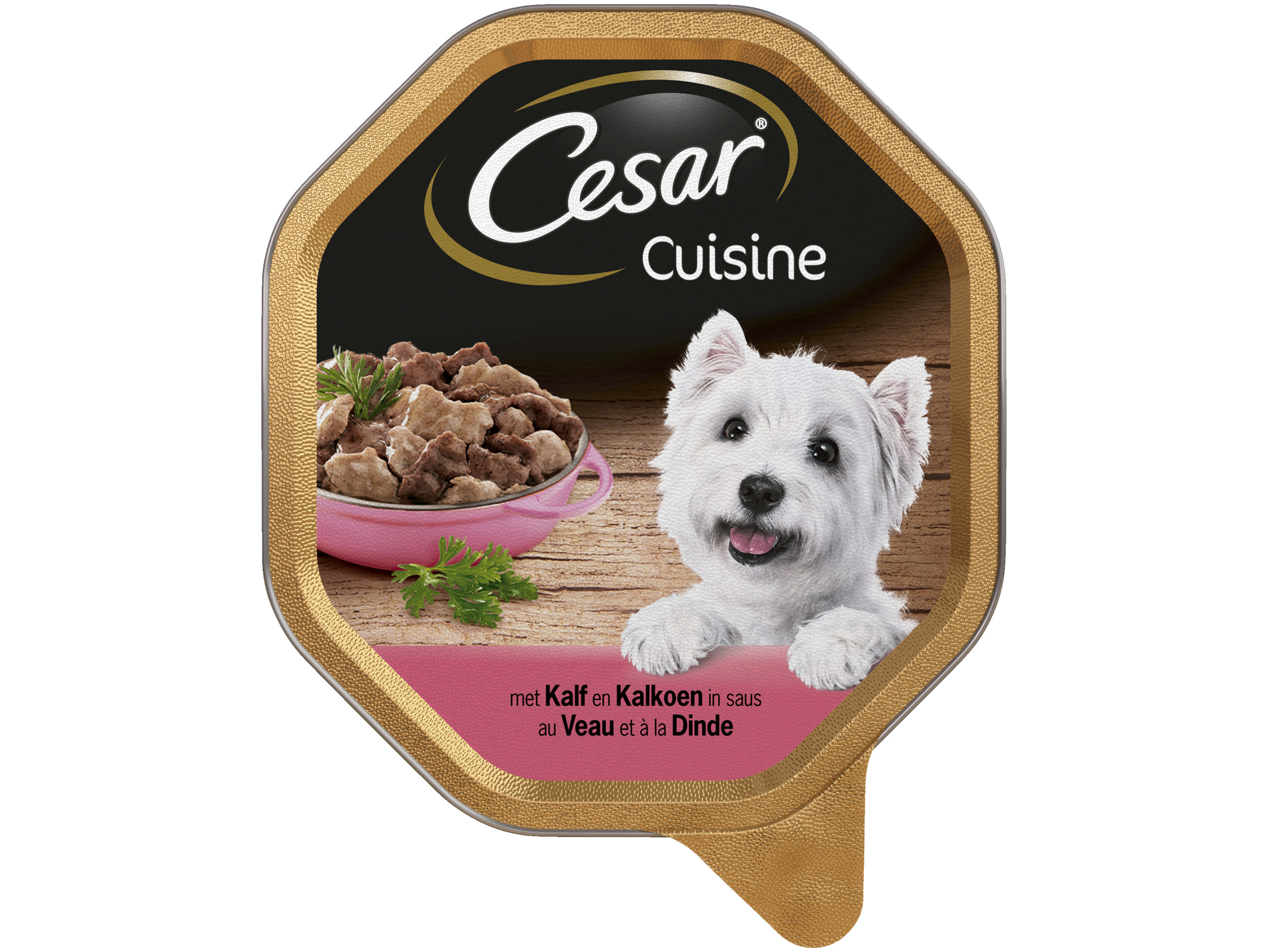 Cuisine kalf en kalkoen in saus