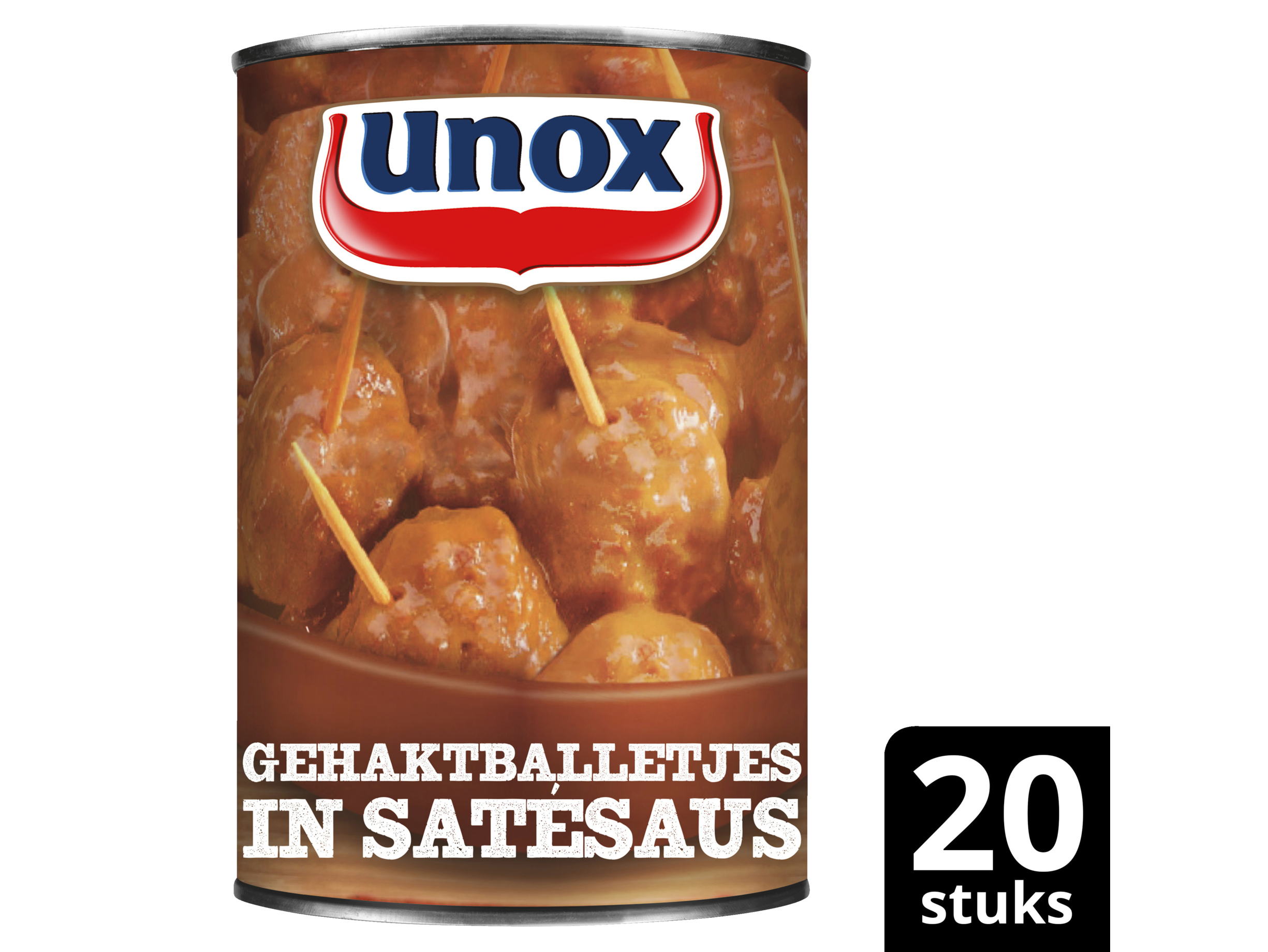Gehaktballetjes in satésaus