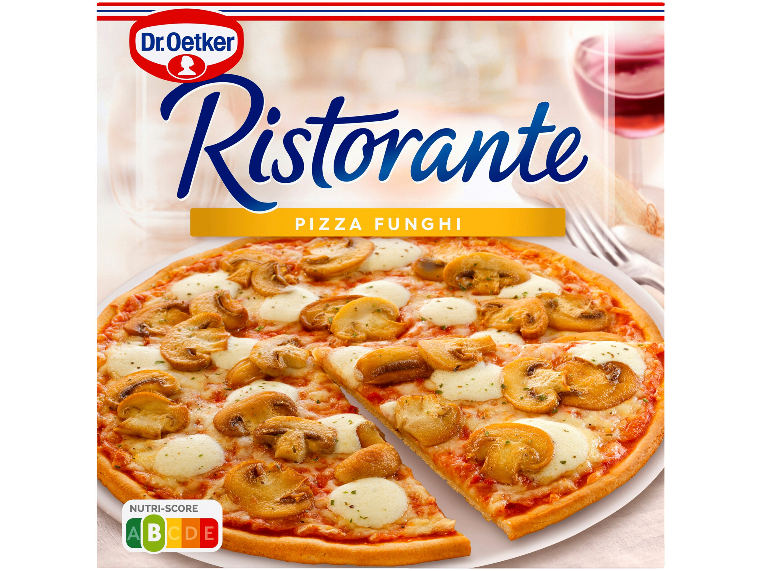 Ristorante pizza funghi