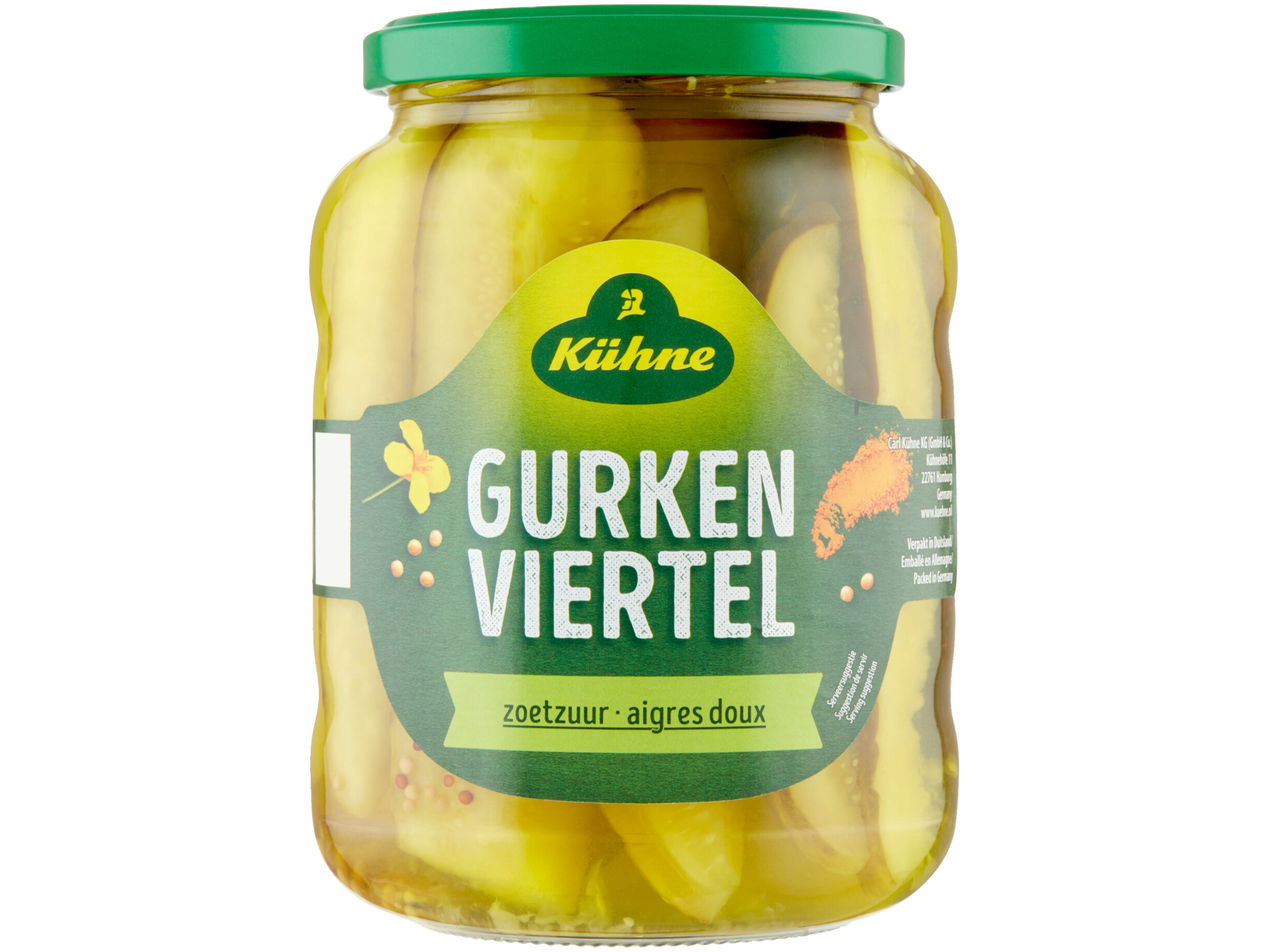 Gurkenviertel zoetzuur