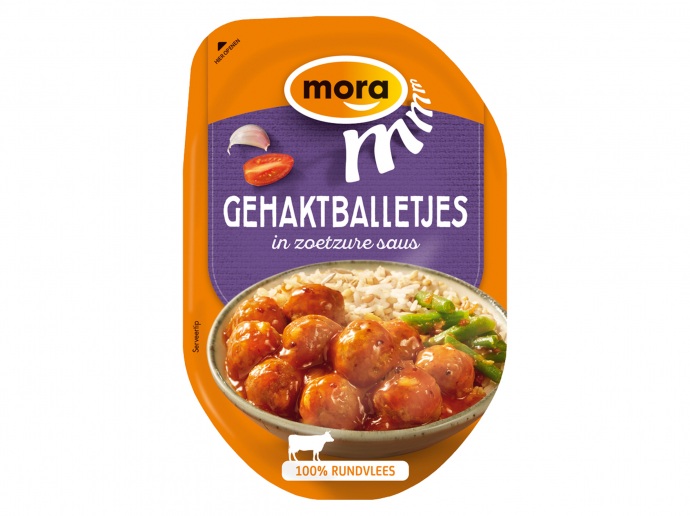Gehaktballetjes in zoetzure saus