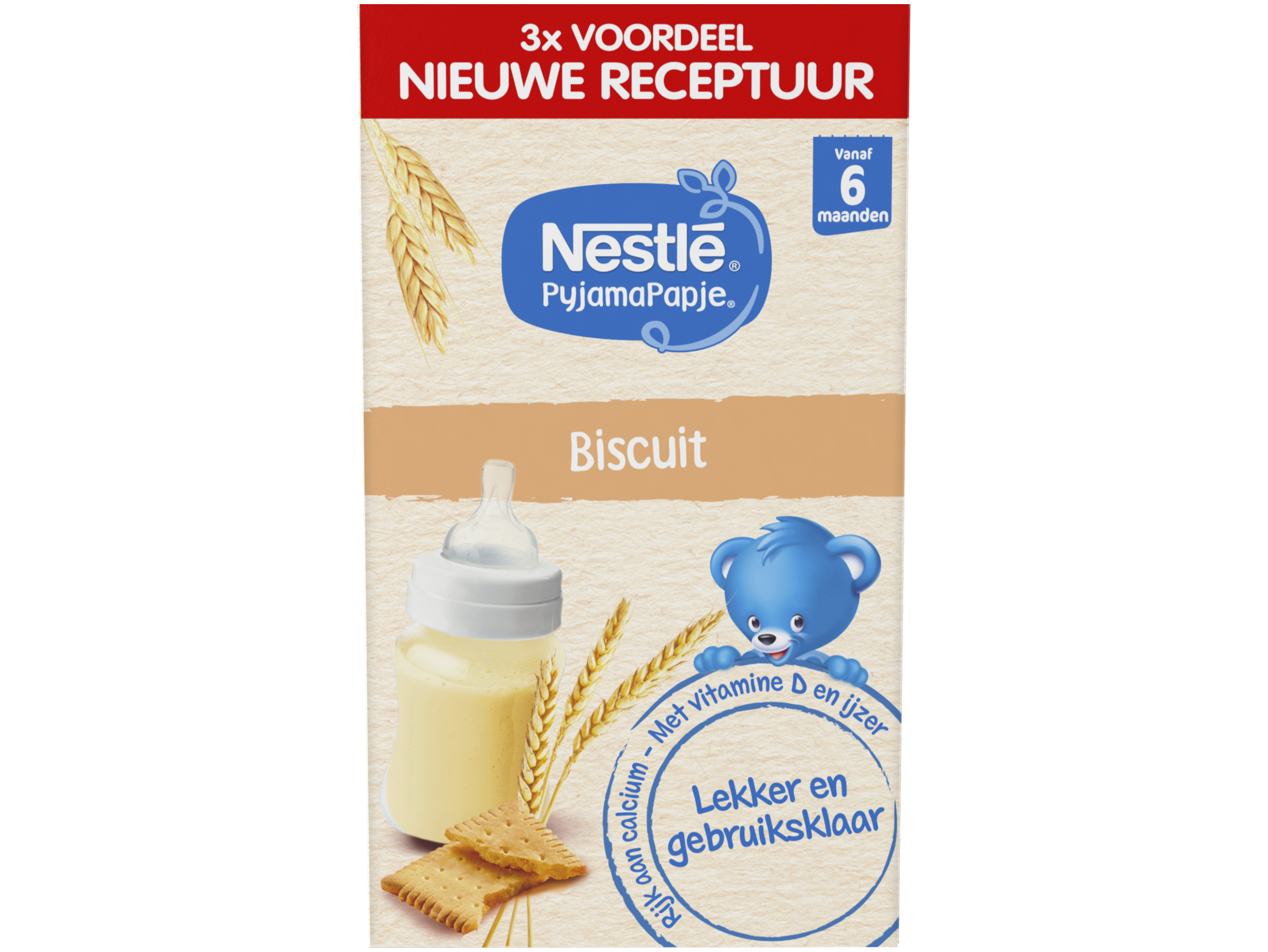 Pyjamapapje biscuit vanaf 6 mnd