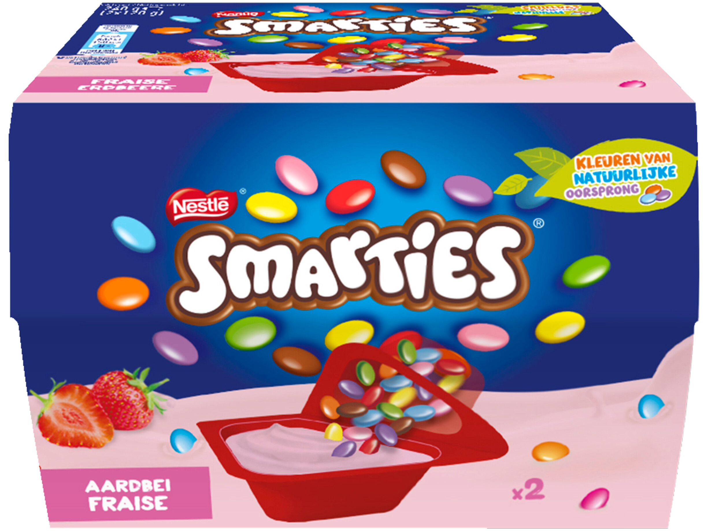 Yoghurt aardbei 2-pak