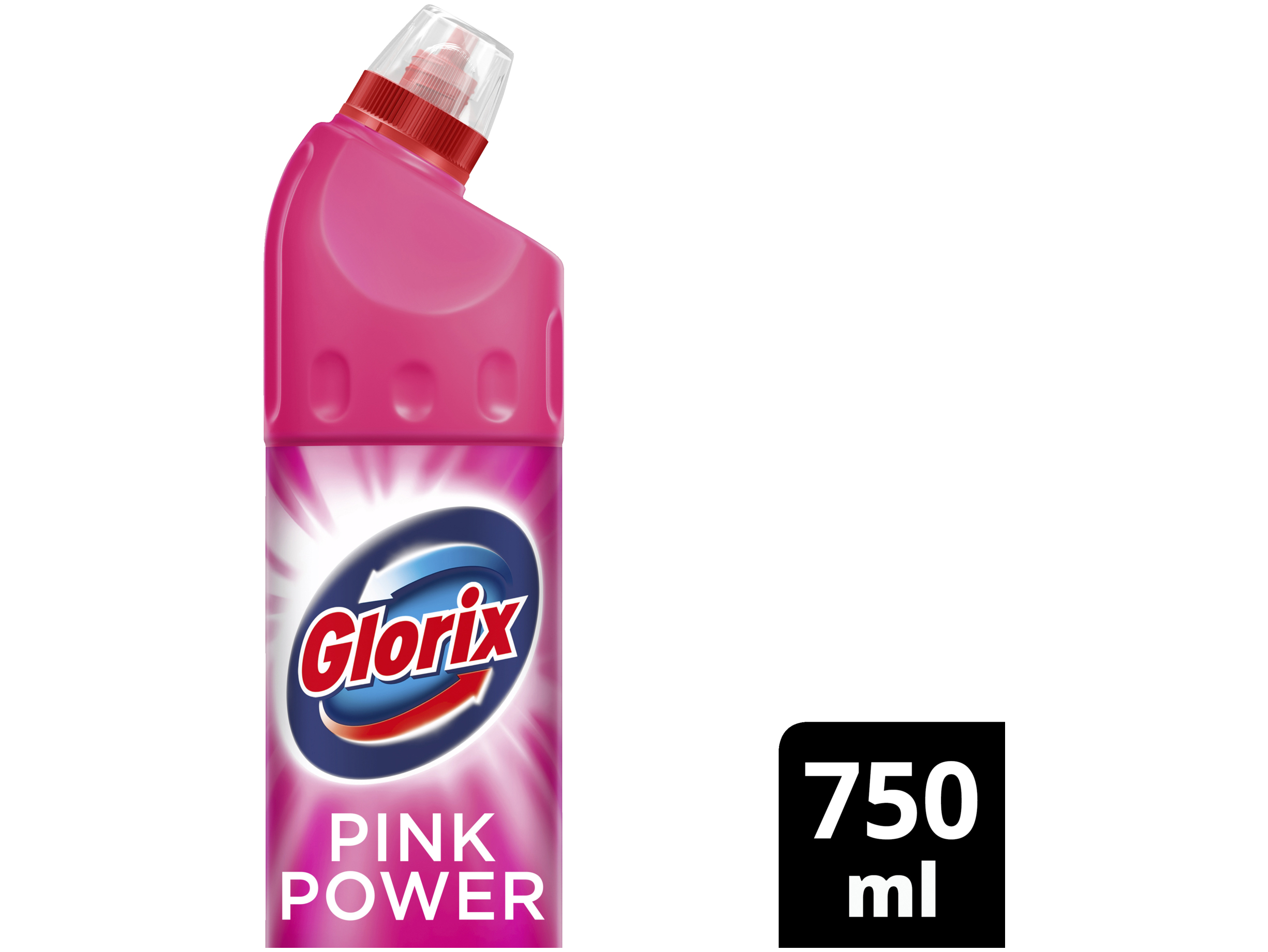 Toiletreiniger bleek pink flower