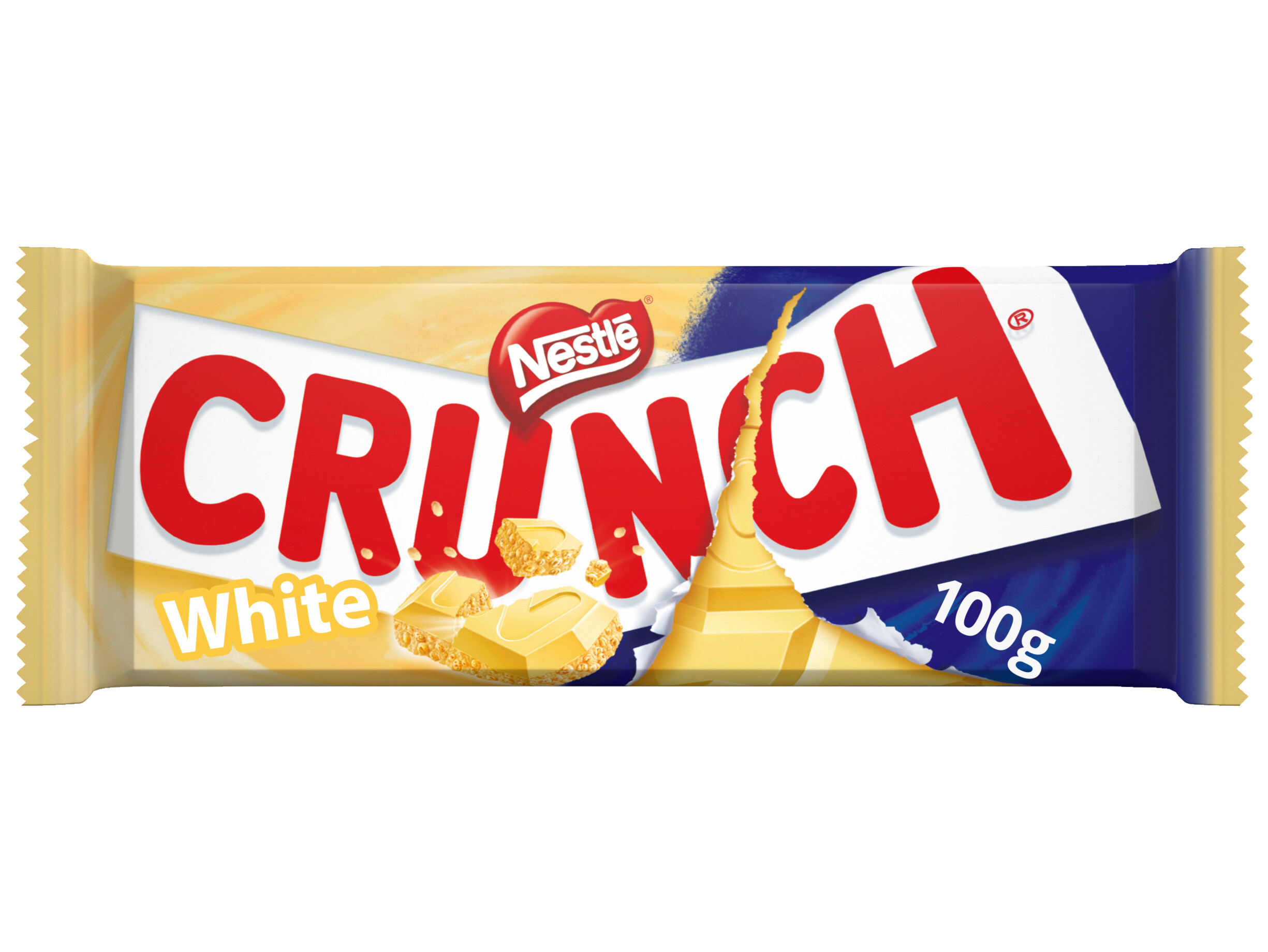 Witte chocolade crunch