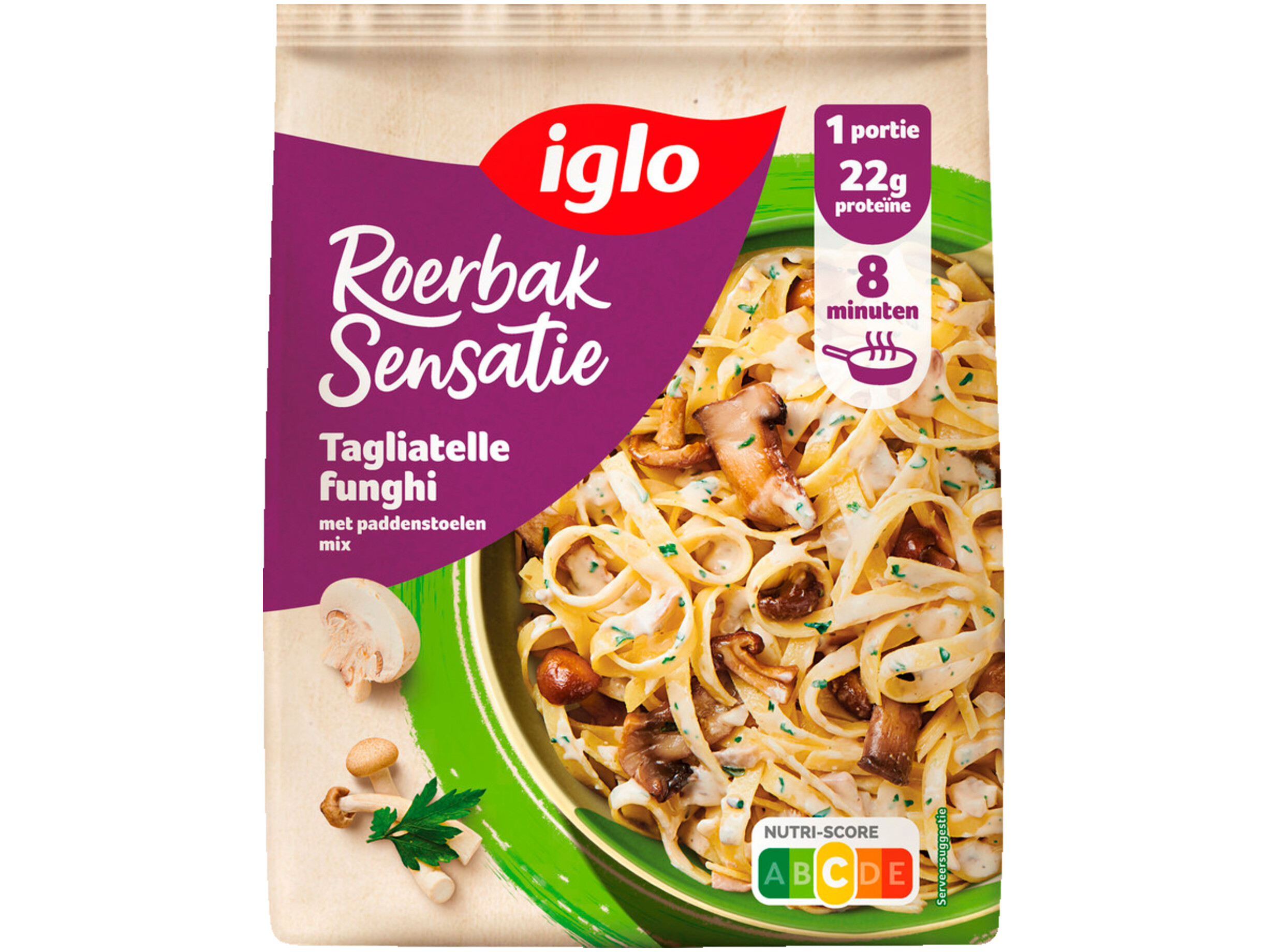Tagliatelle funghi