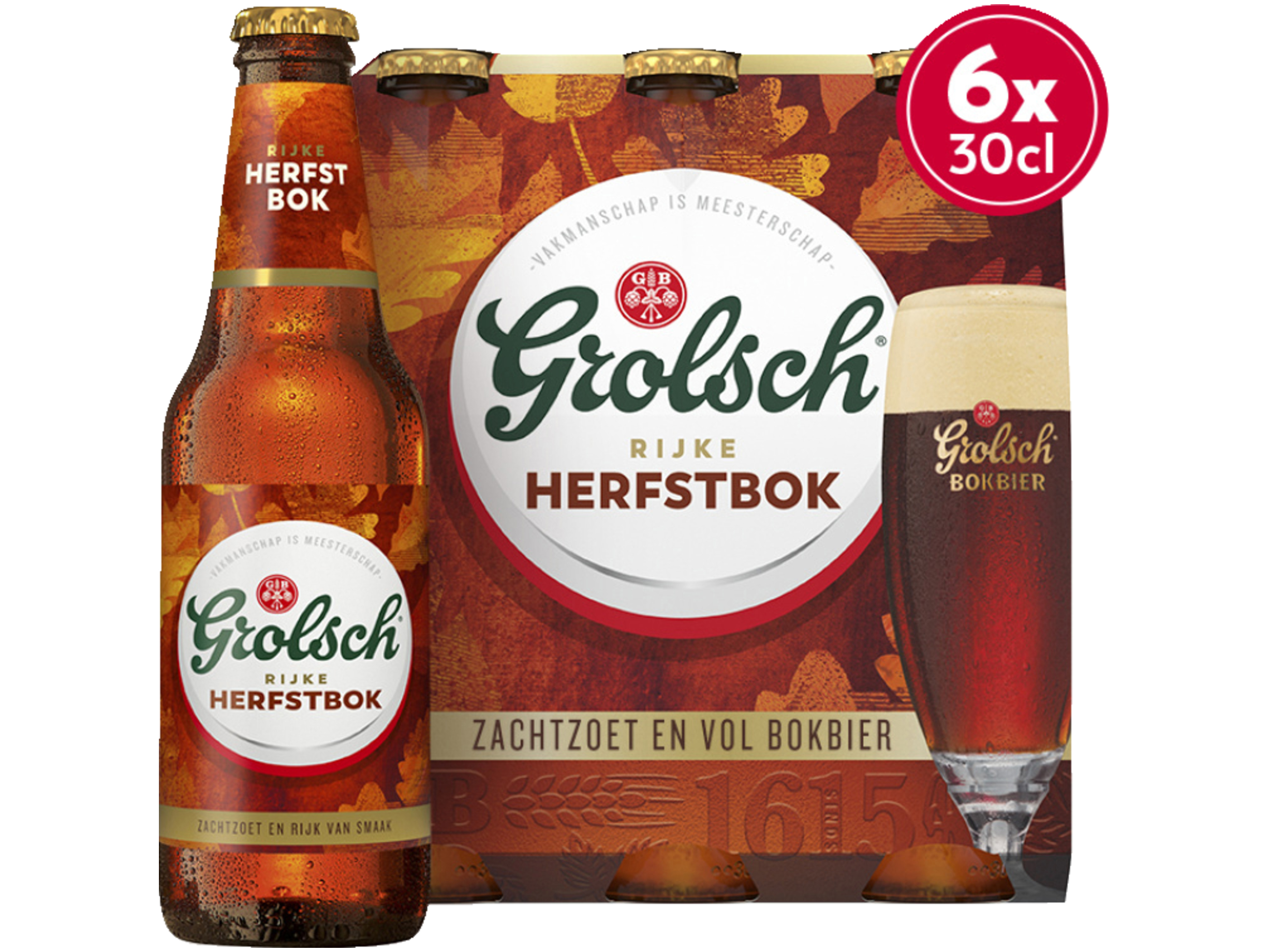 Herfstbok fles 6-pack