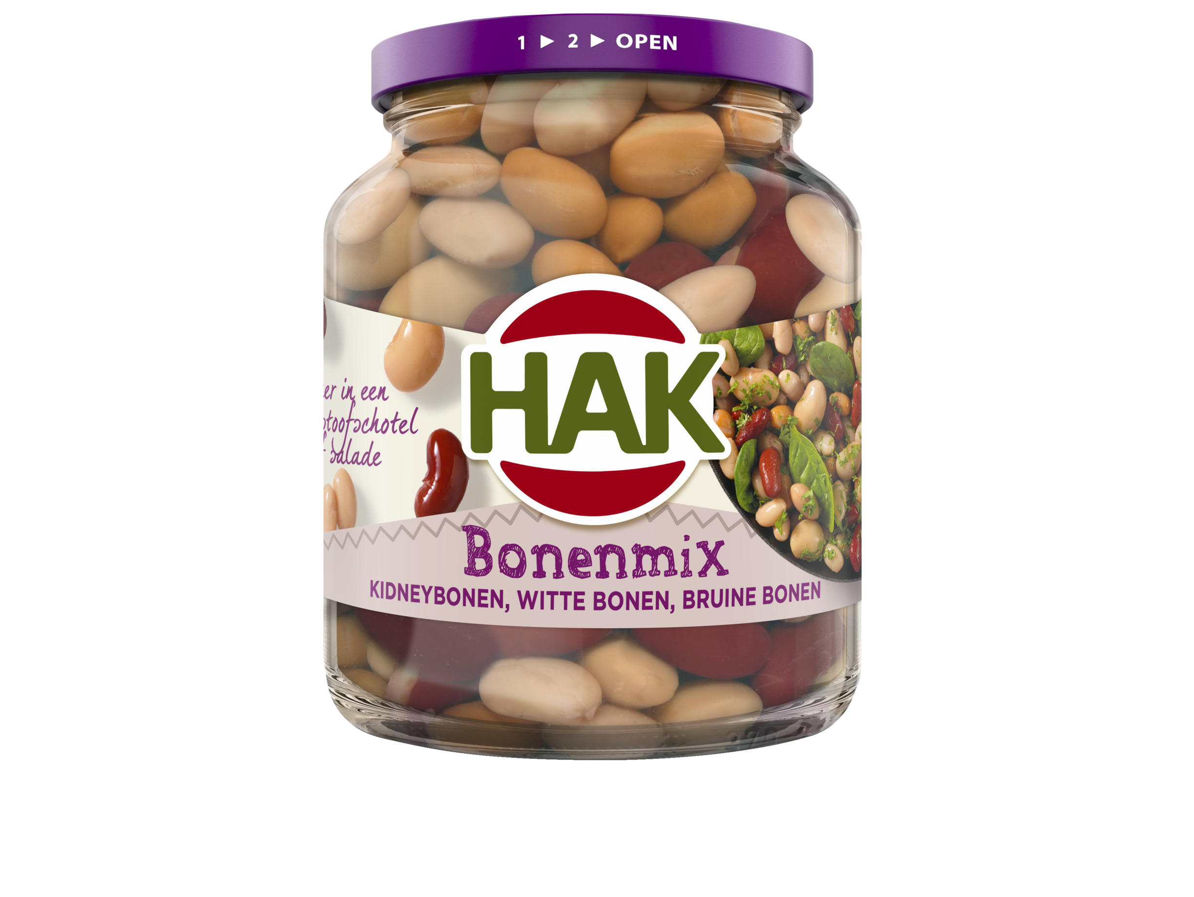 Bonenmix kidneybonen, bruine & witte bonen