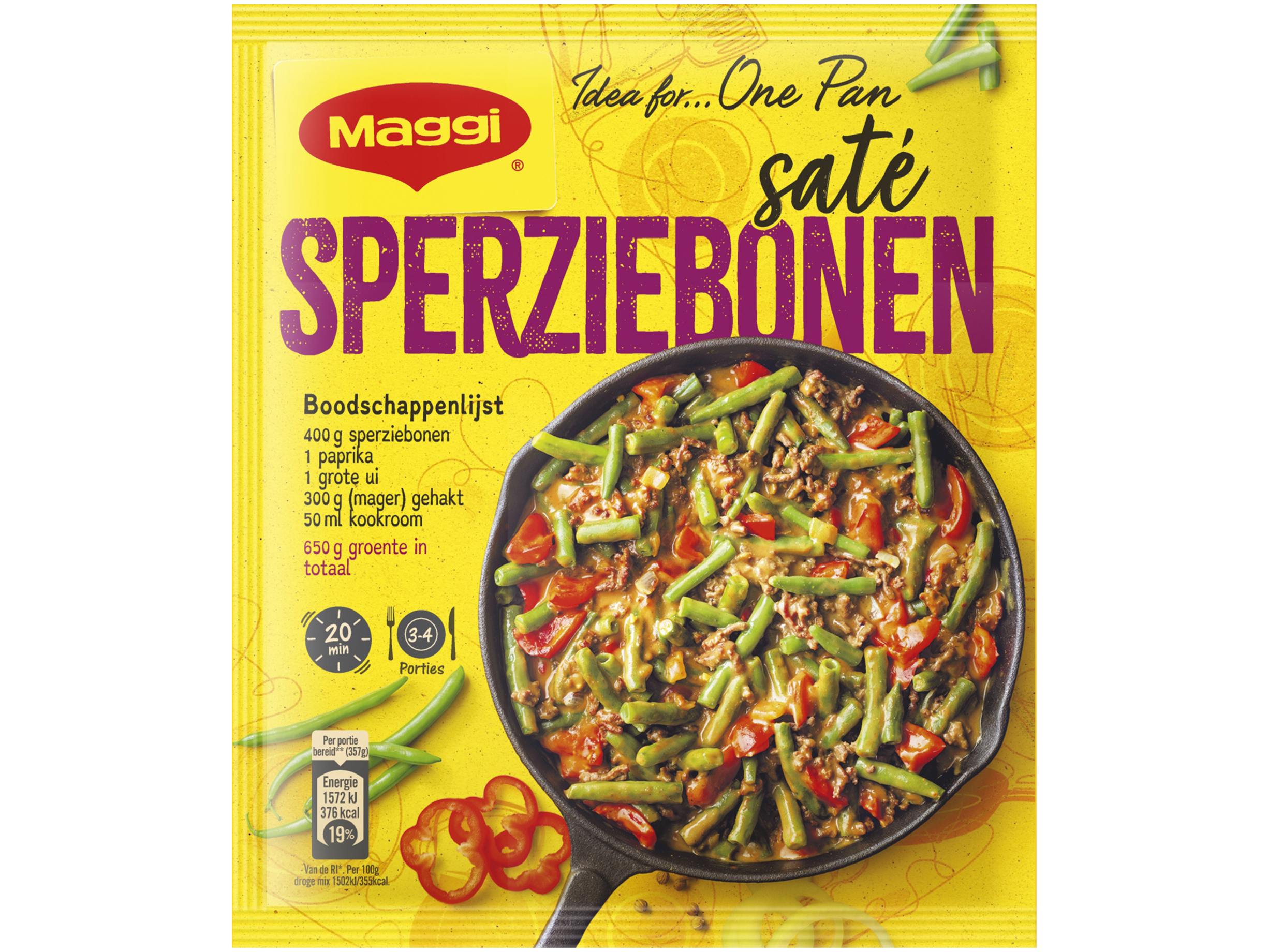 Ovenschotel sperziebonen