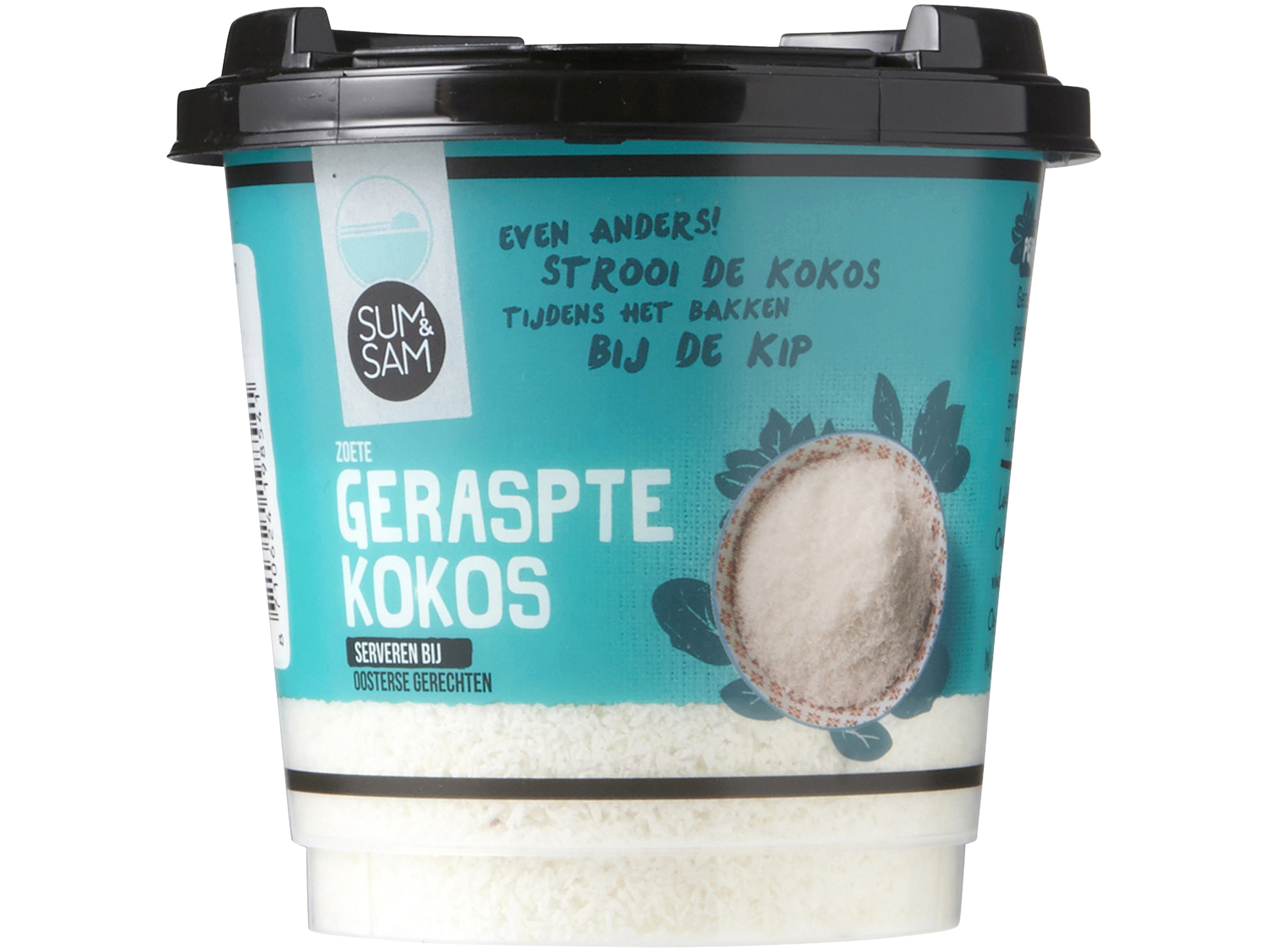Geraspte kokos