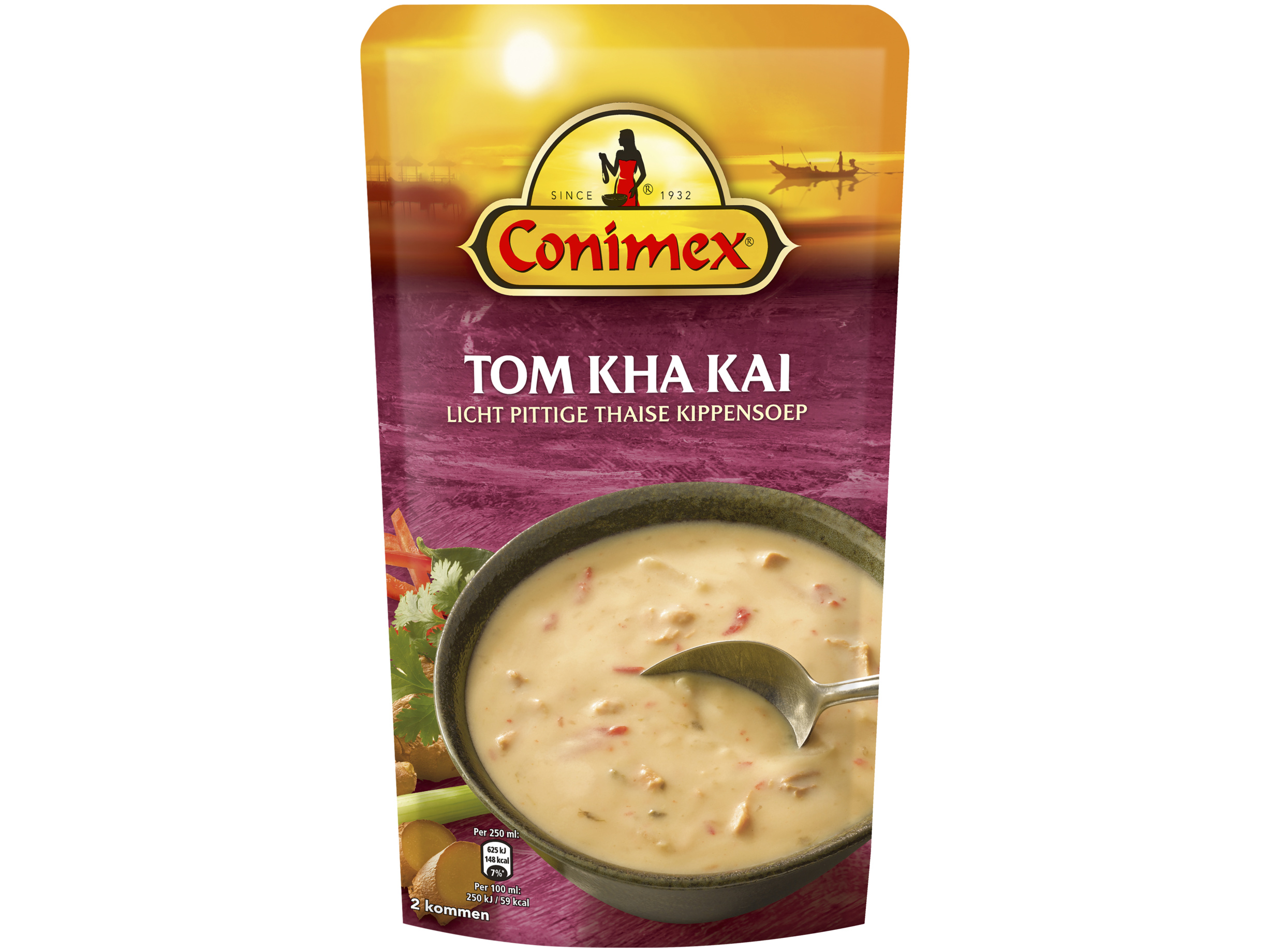 Tom Kha kai soep